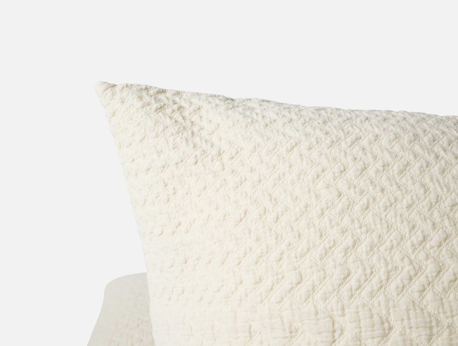 Angeles Organic Matelasse Sham