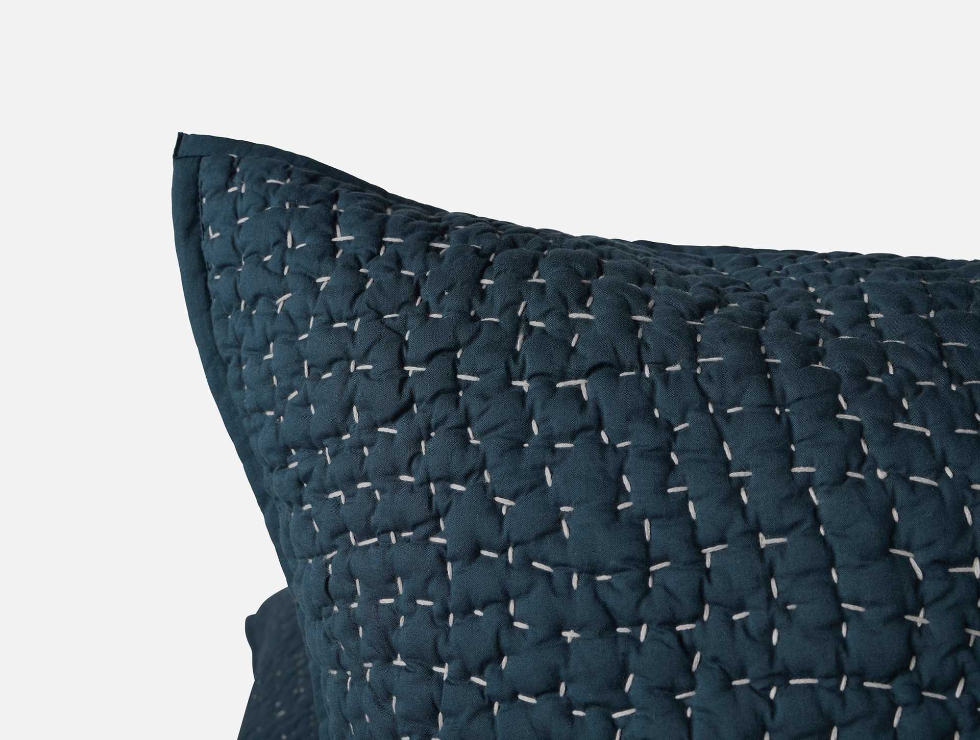 Pebbled Handstitched Organic Sham