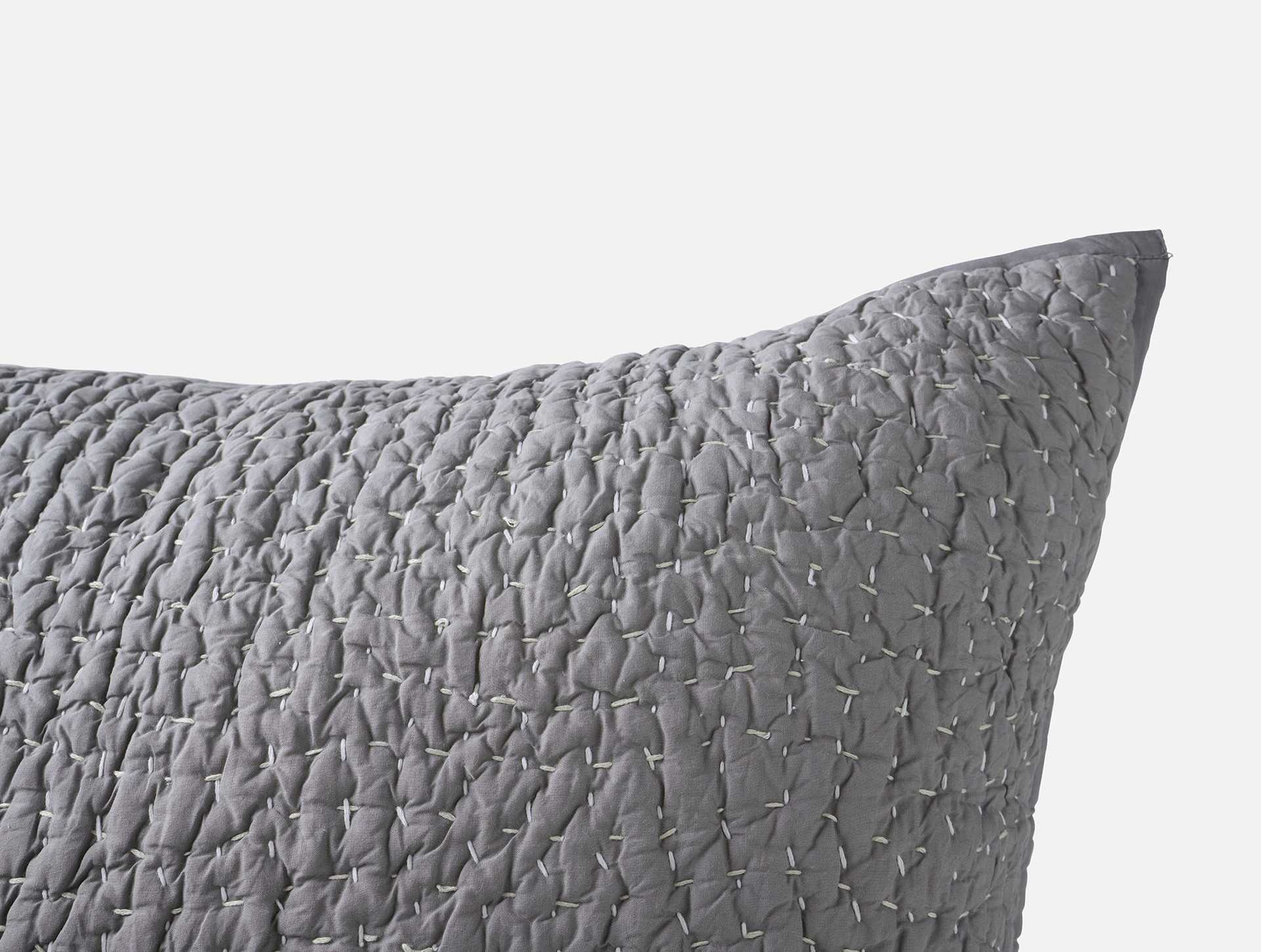 Pebbled Handstitched Organic Sham