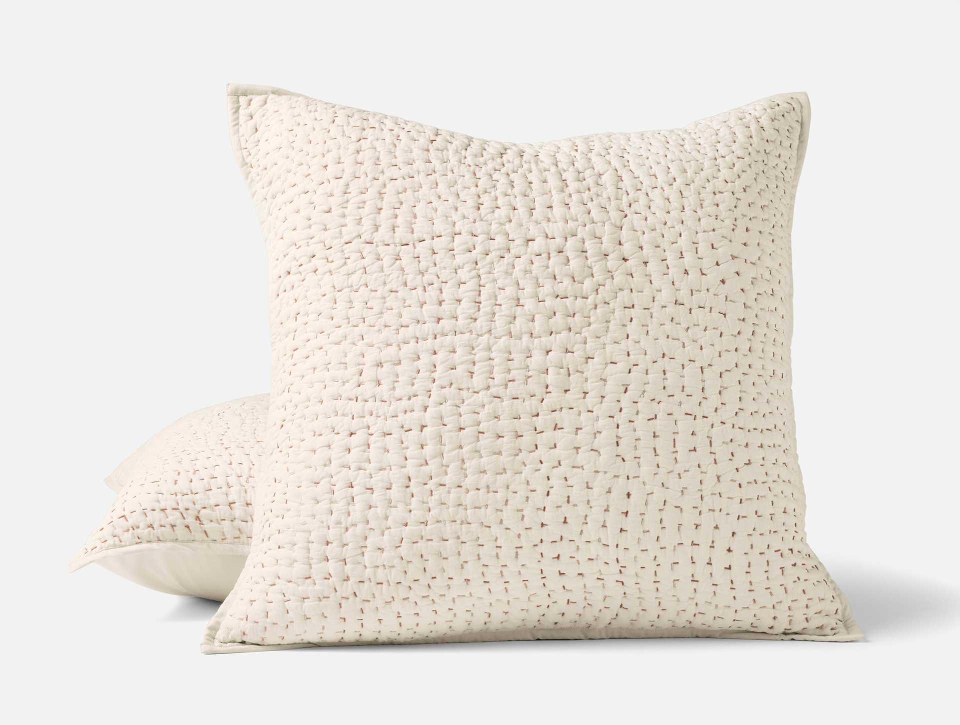 Pebbled Handstitched Organic Sham