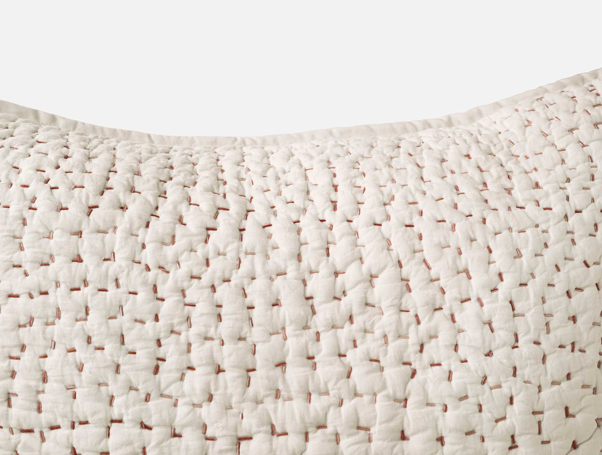 Pebbled Handstitched Organic Sham