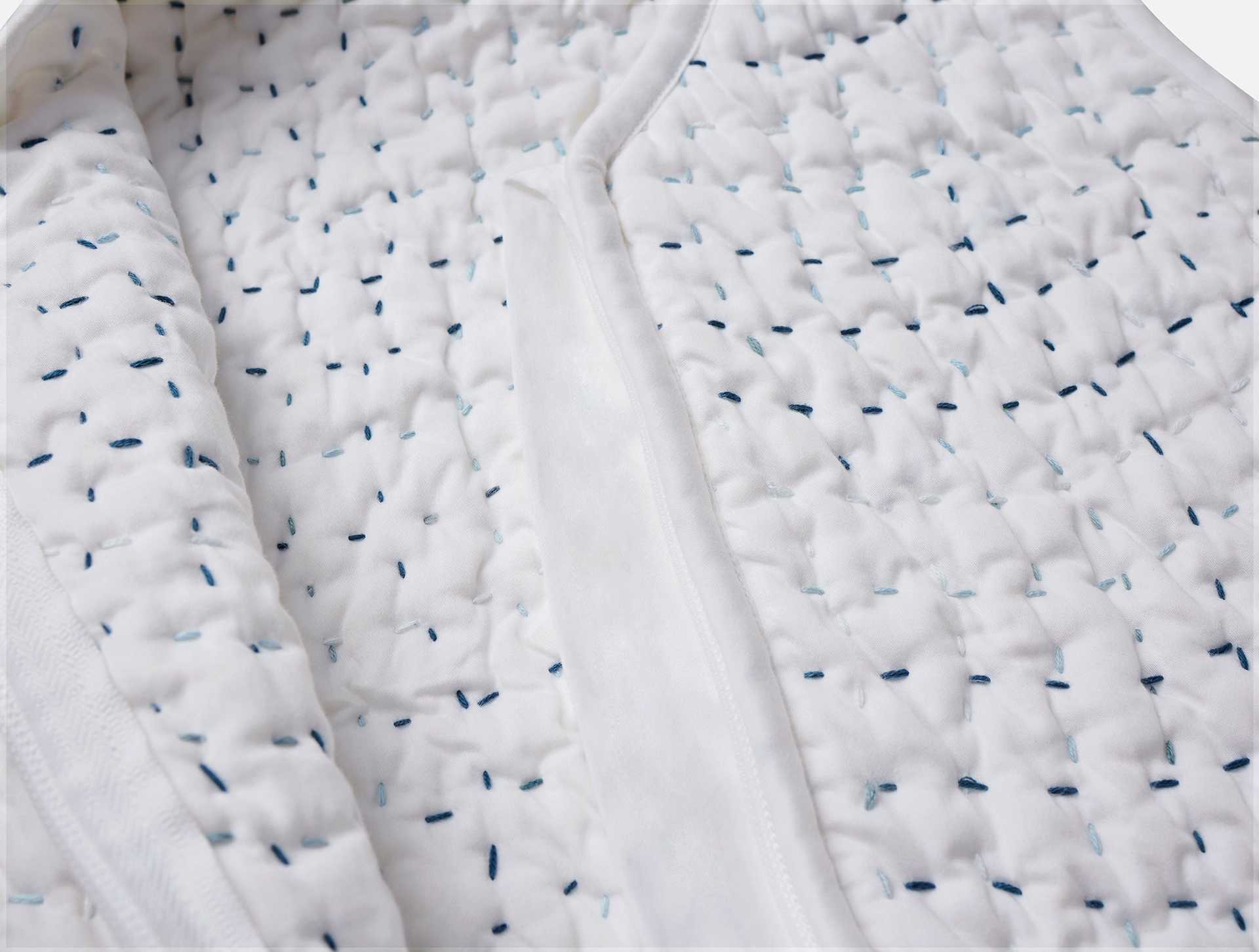 Pebbled Handstitched Organic Snuggle Sack