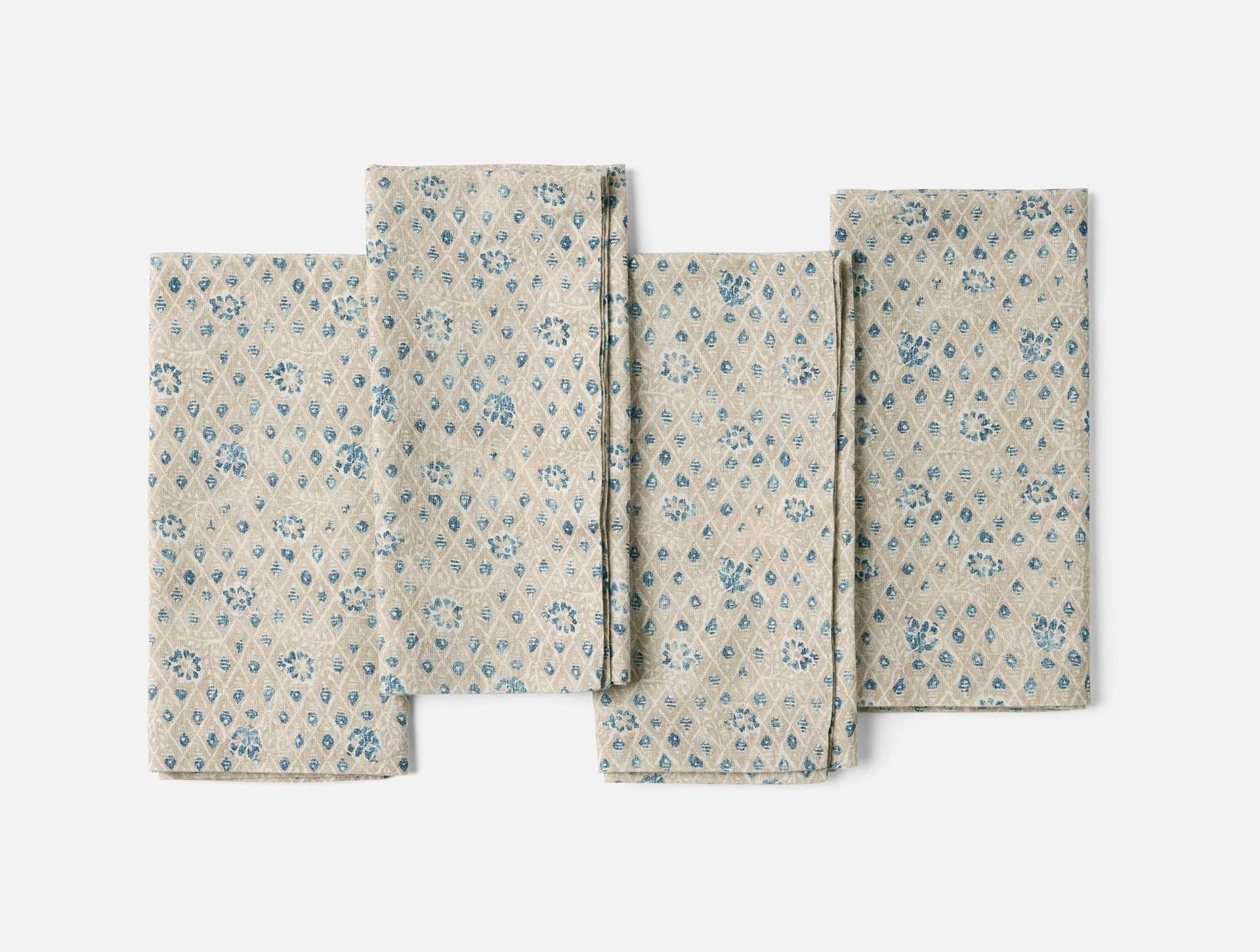 Coral Bell Print Napkins, Set of 4