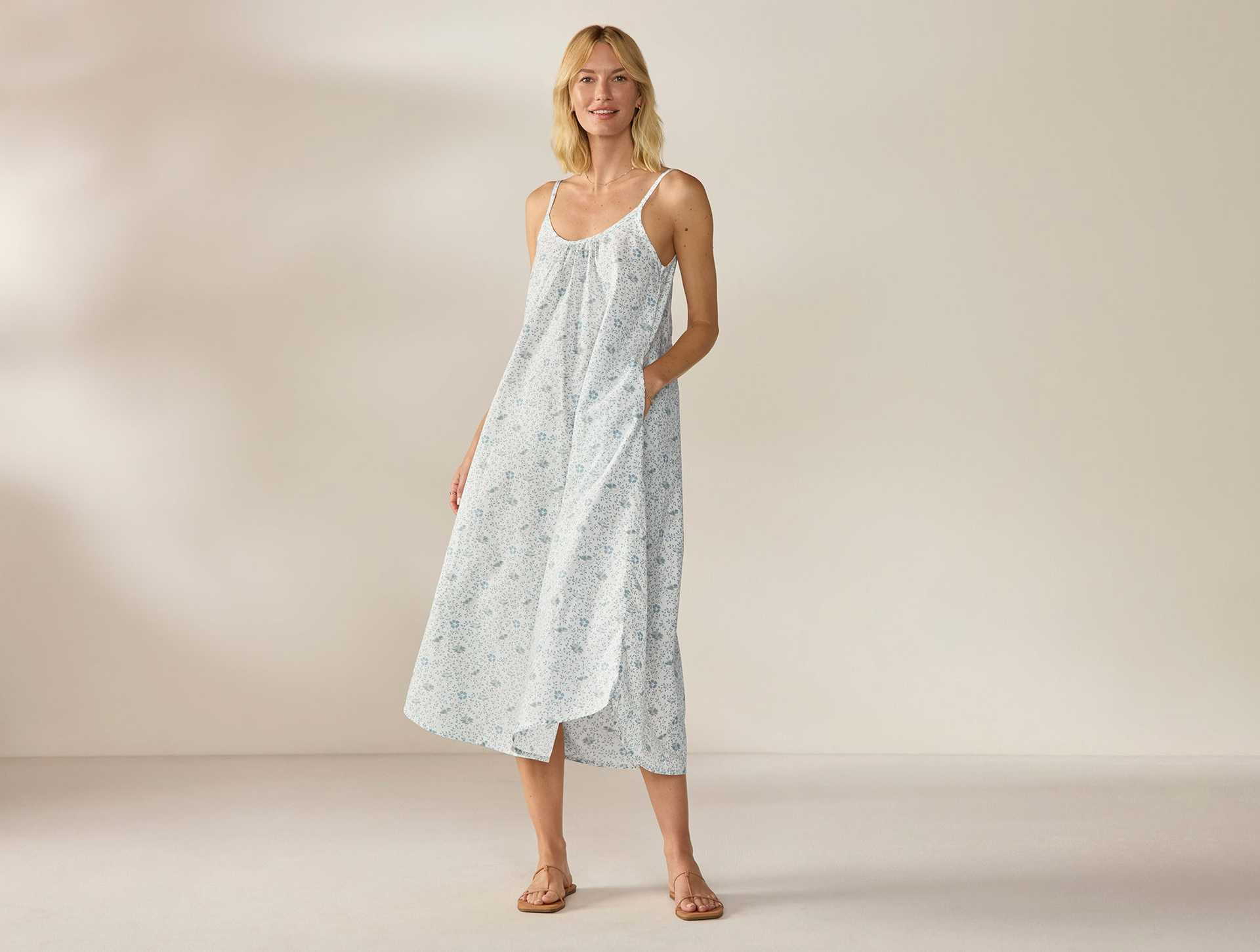 Women&rsquo;s Isla Organic Cotton Night Dress