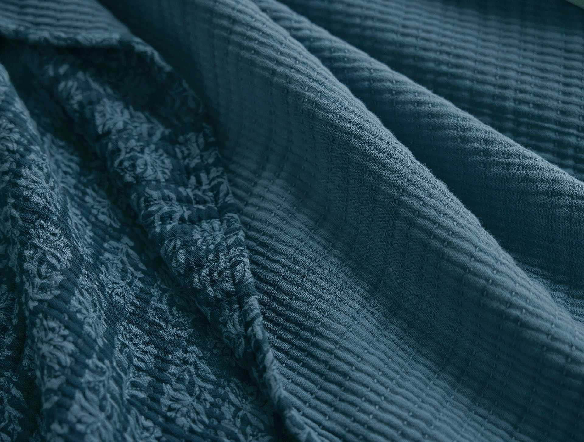 Mirada Organic Matelasse Coverlet