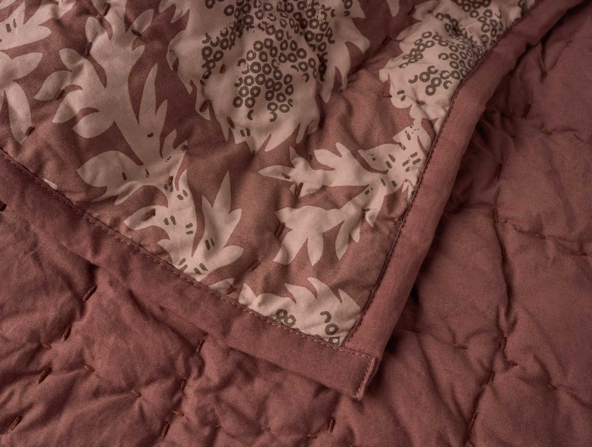 Robles Handstitched Organic Quilt