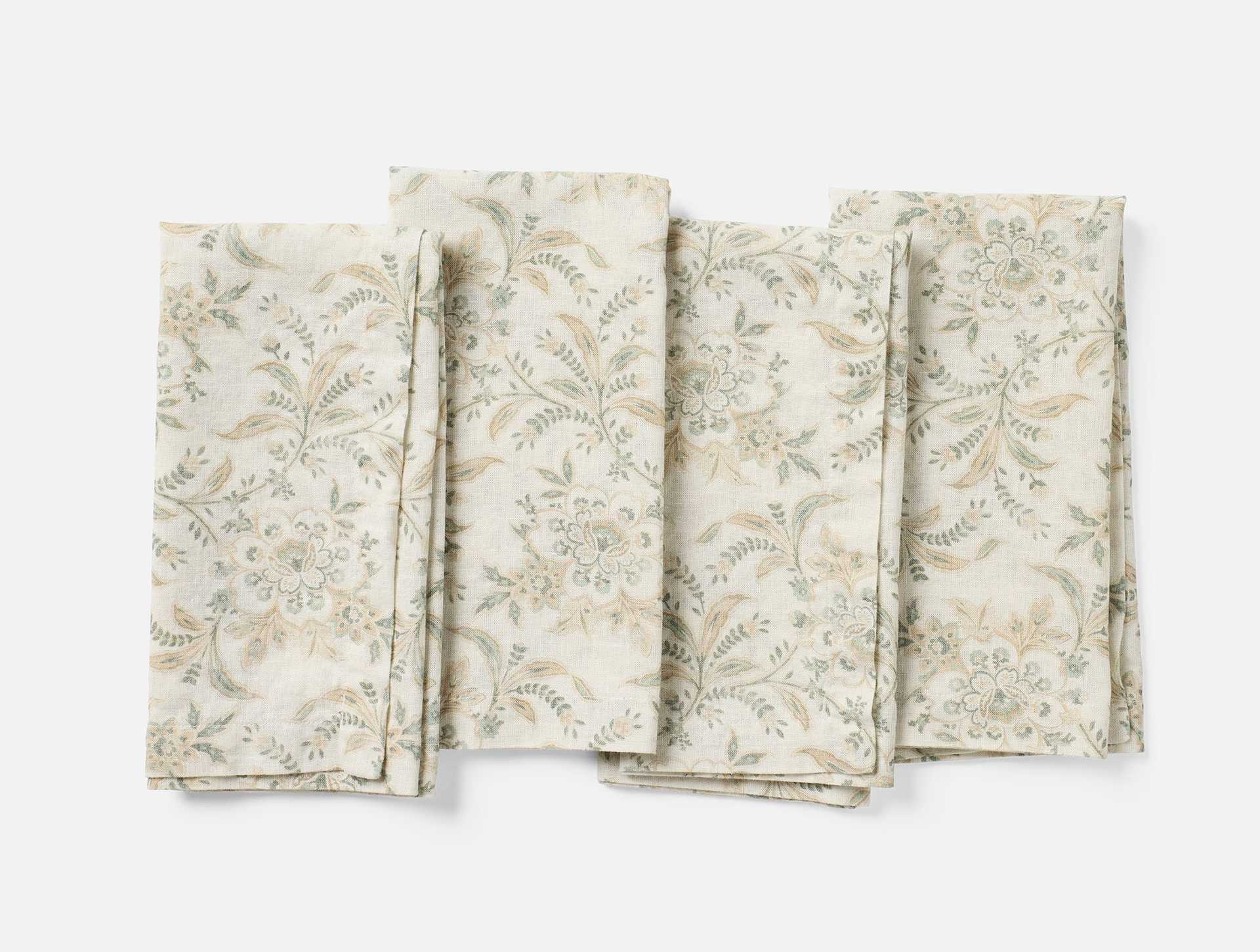 Marguerite Organic Print Napkins, Set of 4