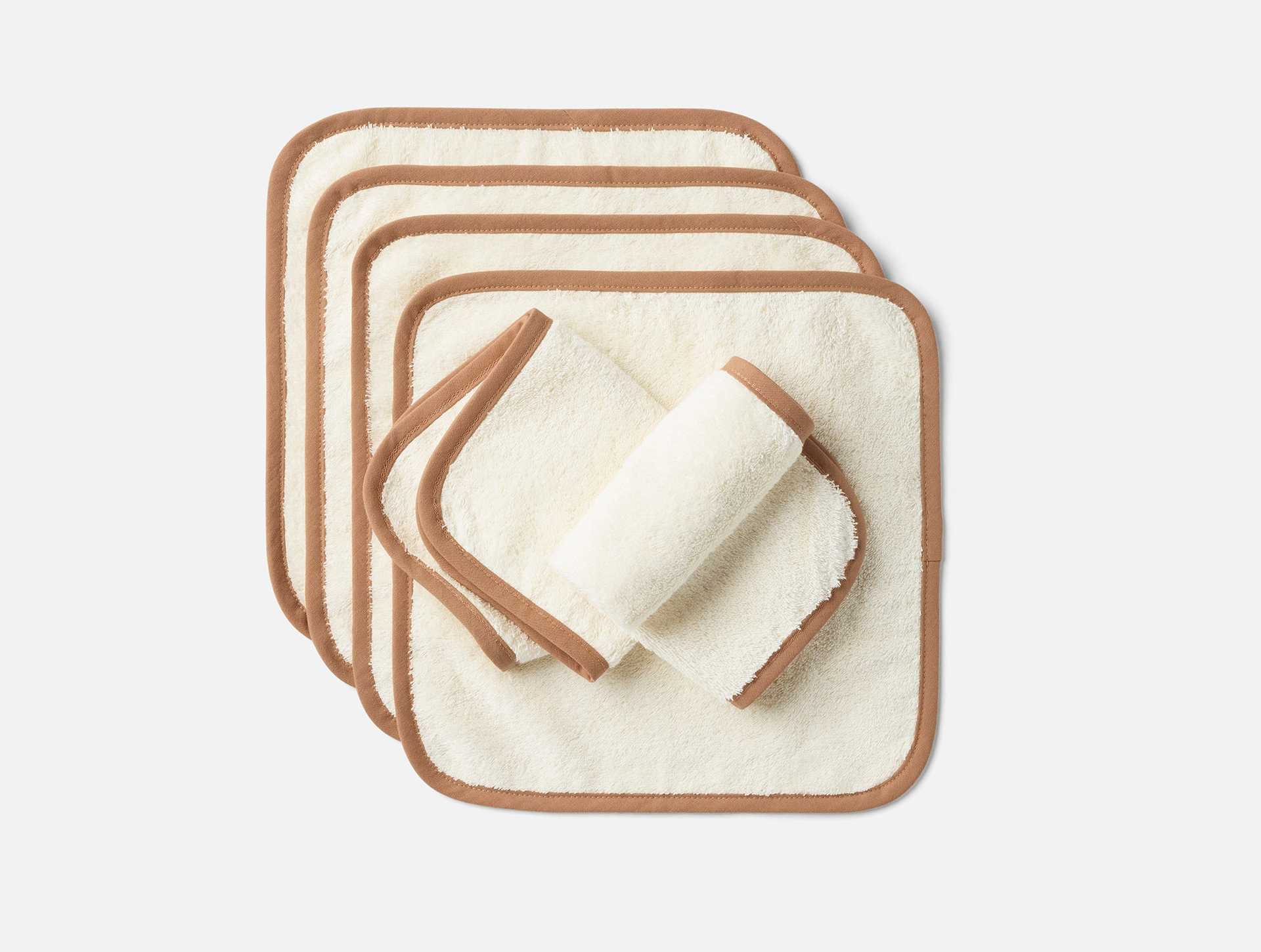 Cloud Loom™ Organic Baby Wash Cloth,  Set of 6