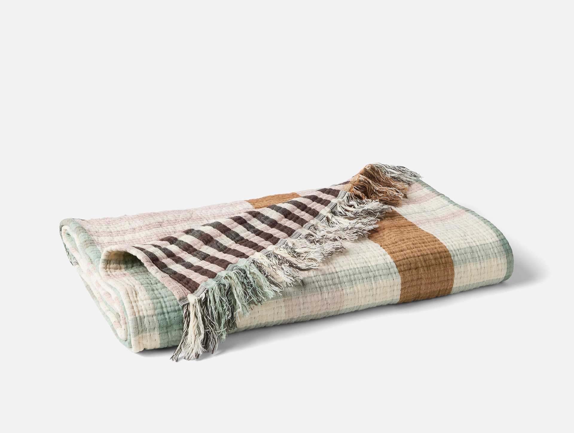 Loma Organic Matelasse Throw