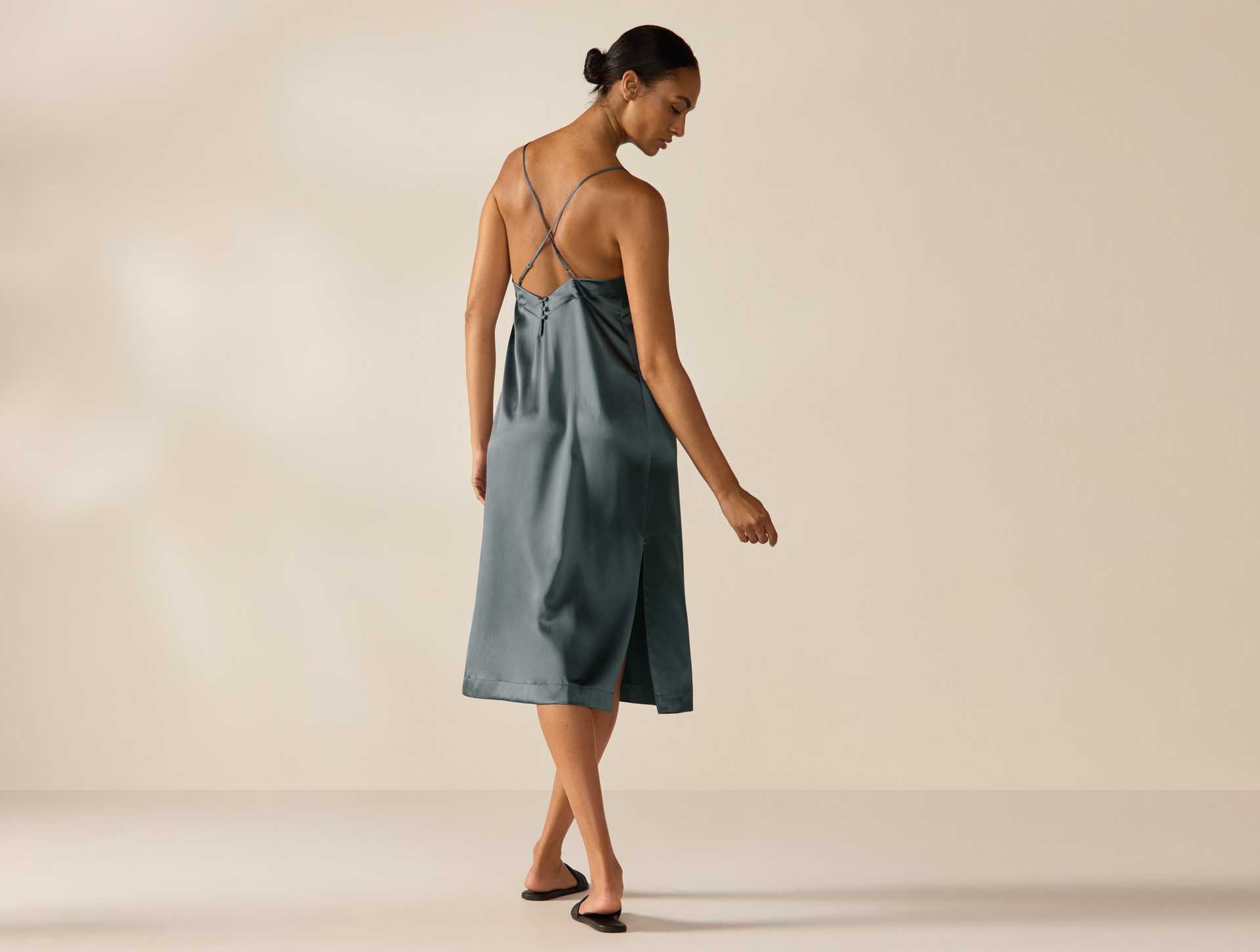 Selene Organic Silk Dress