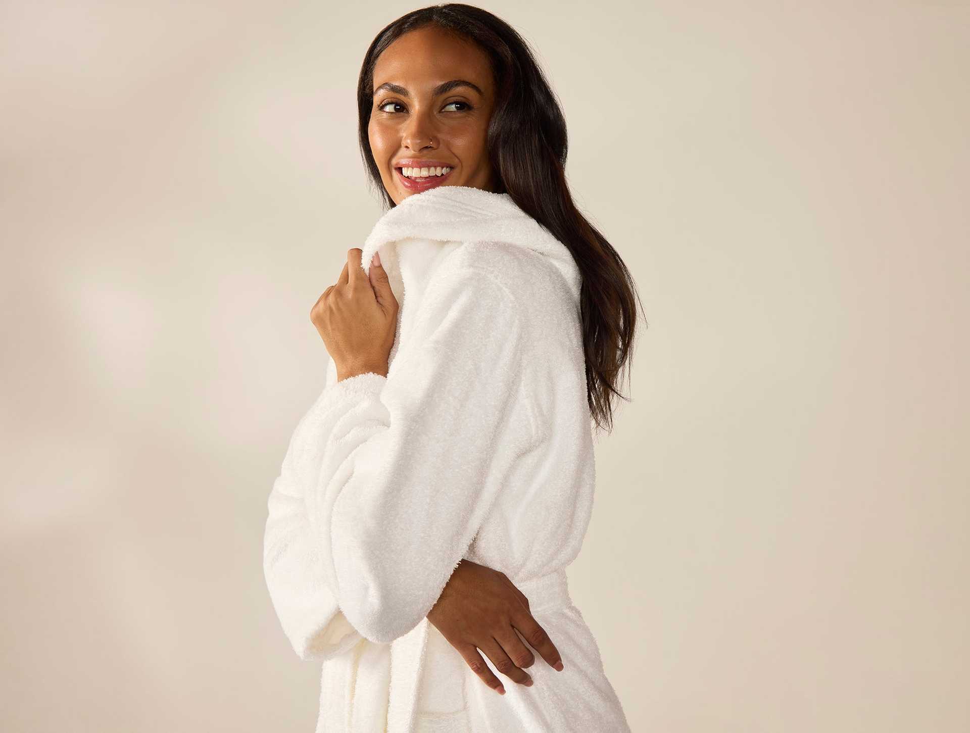 Unisex Cloud Loom&trade; Organic Hooded Robe