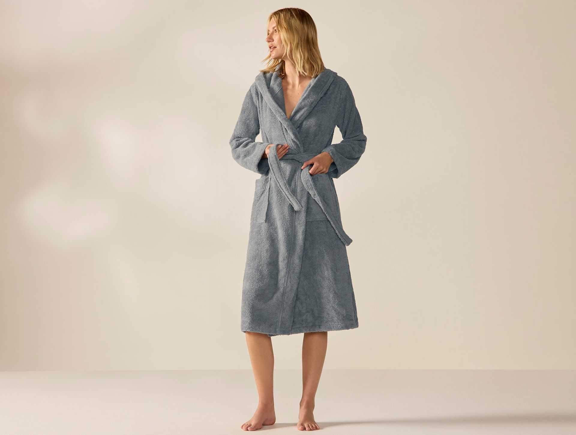 Unisex Cloud Loom&trade; Organic Hooded Robe