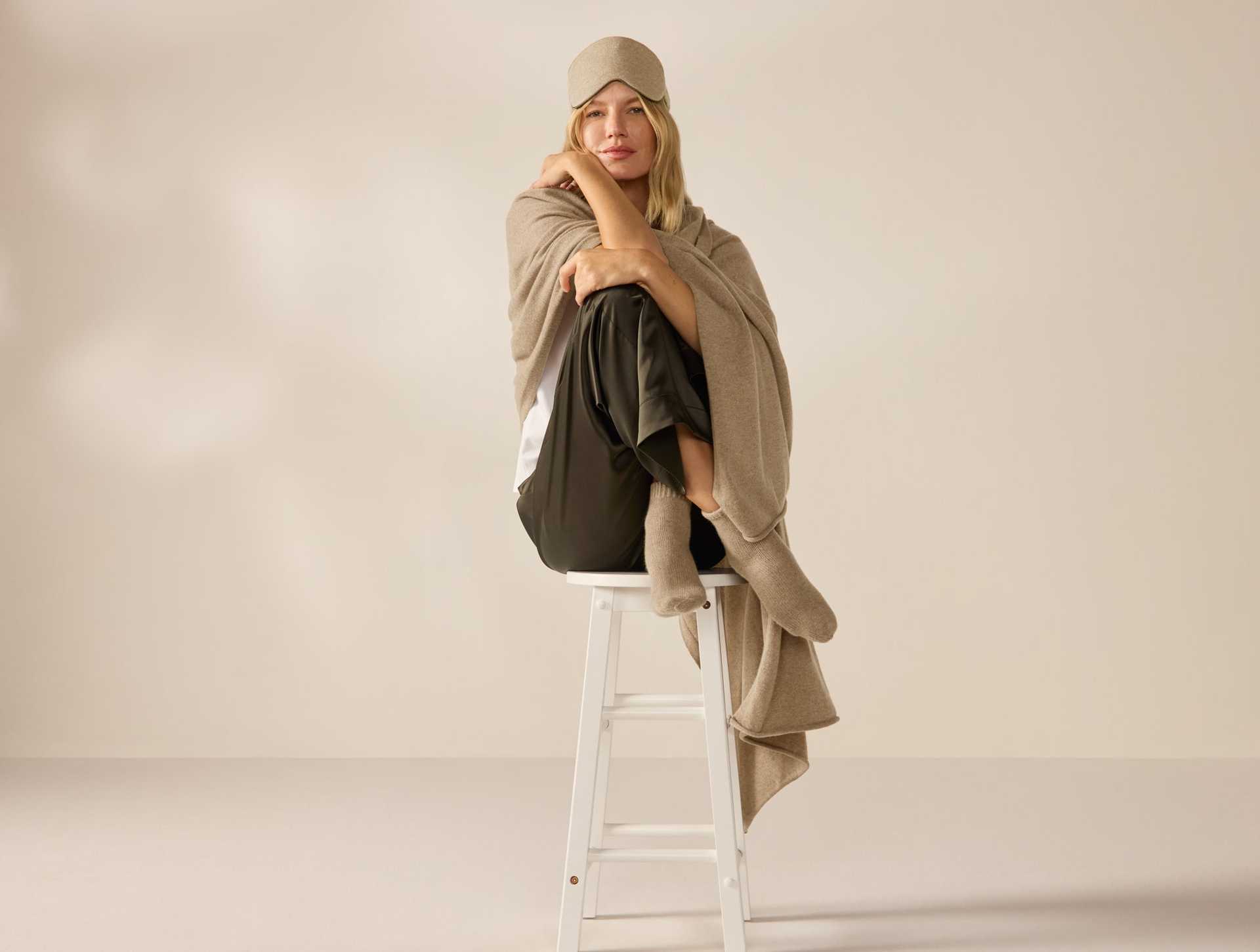 Whitney Cashmere Travel Set