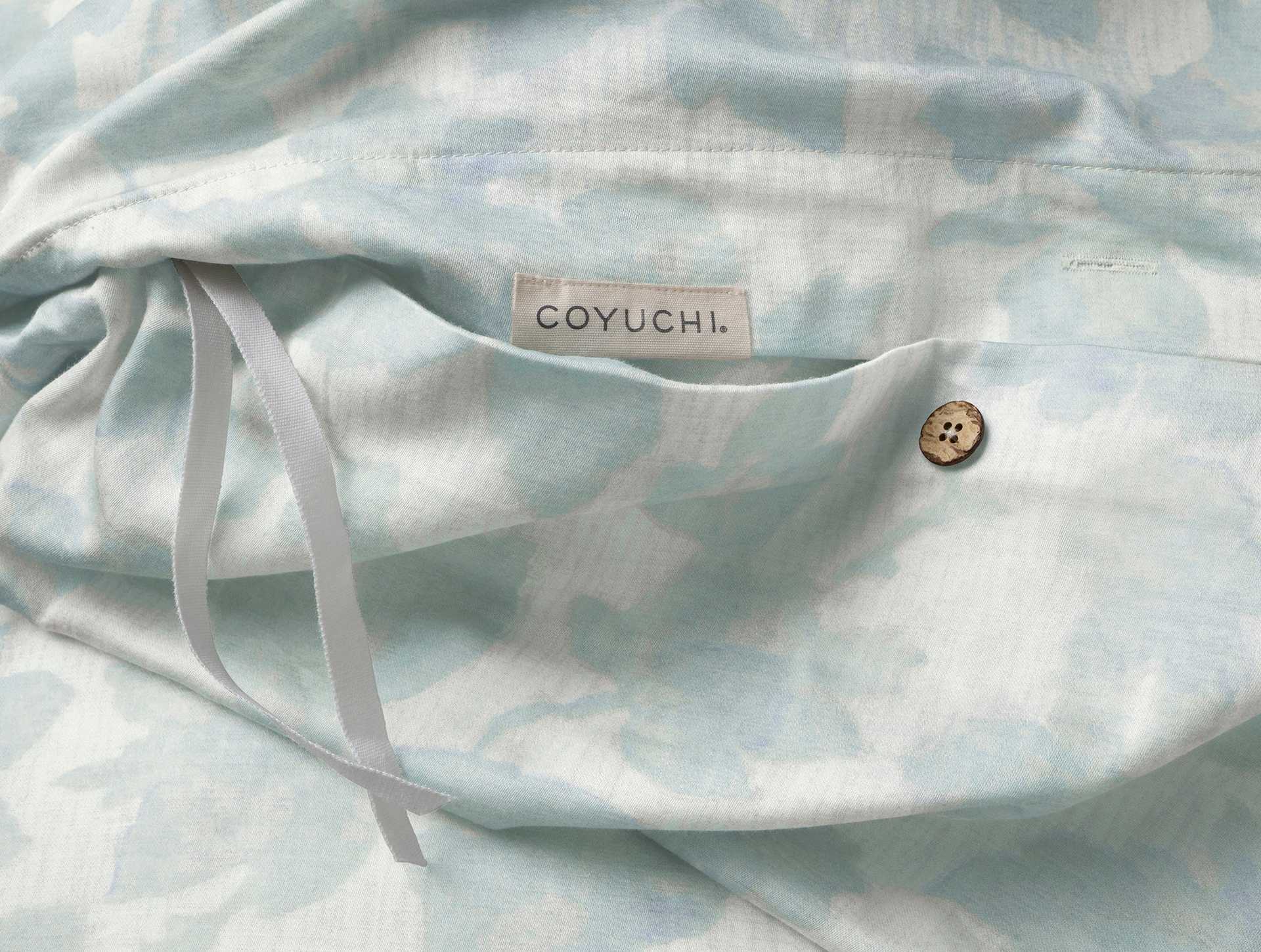 Camellia Organic Print Duvet Cover