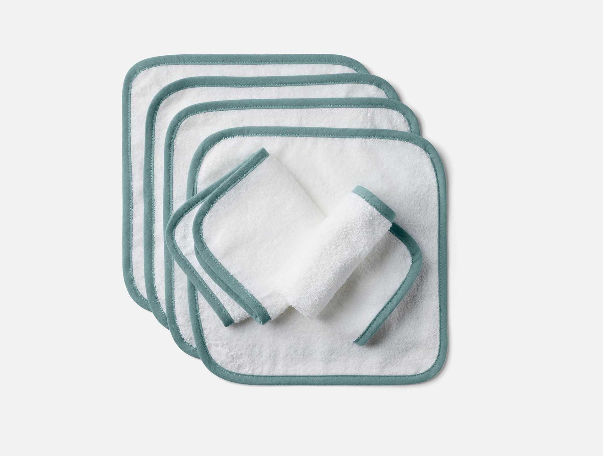 Cloud Loom&trade; Organic Baby Wash Cloth, Set of 6