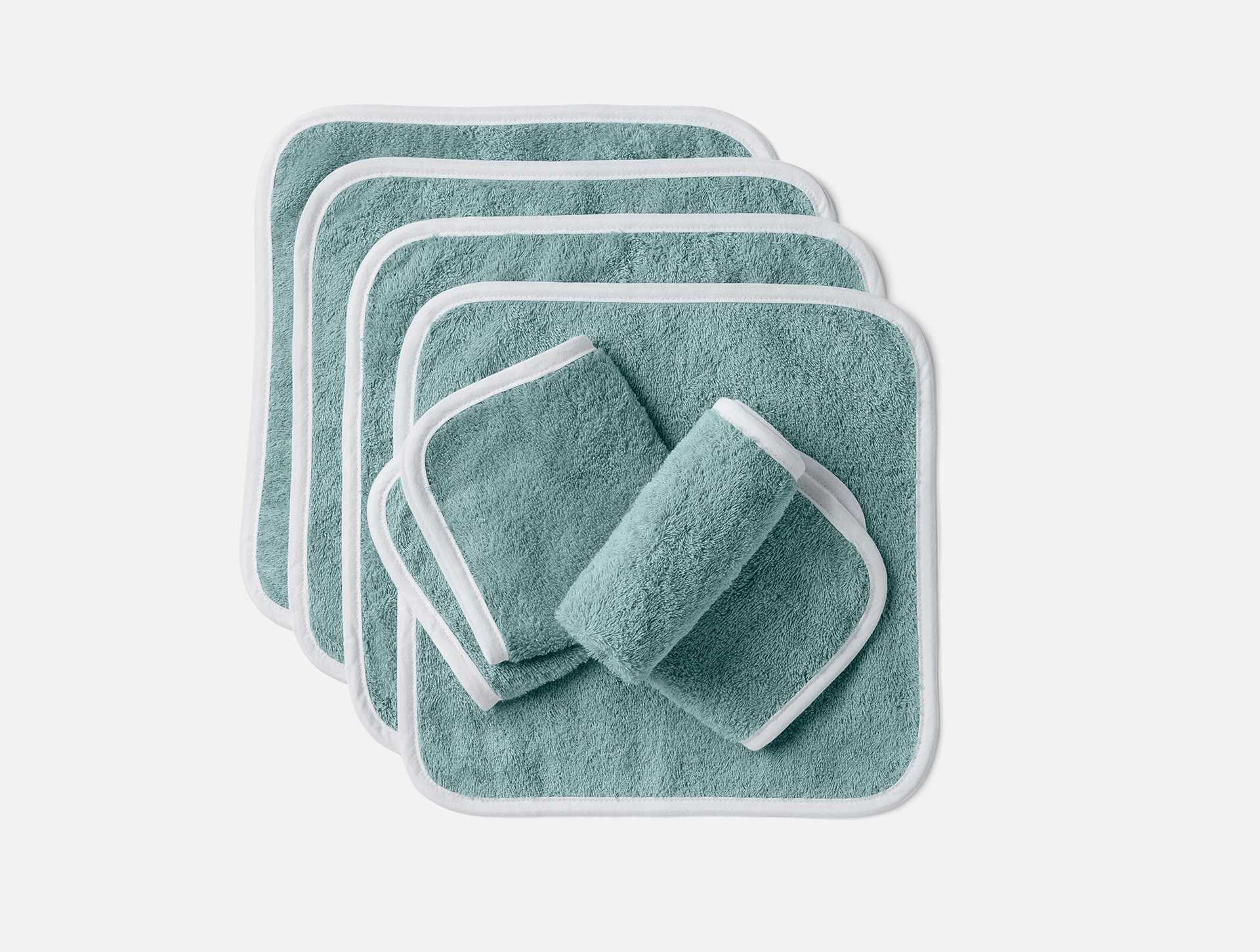 Cloud Loom&trade; Organic Baby Wash Cloth, Set of 6