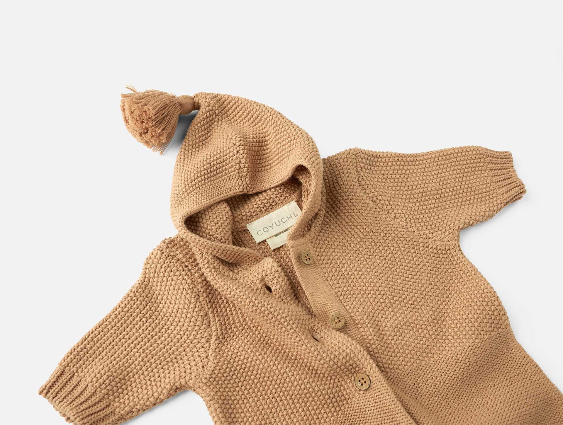 Arroyo Organic Knit Hooded Snuggle Sack