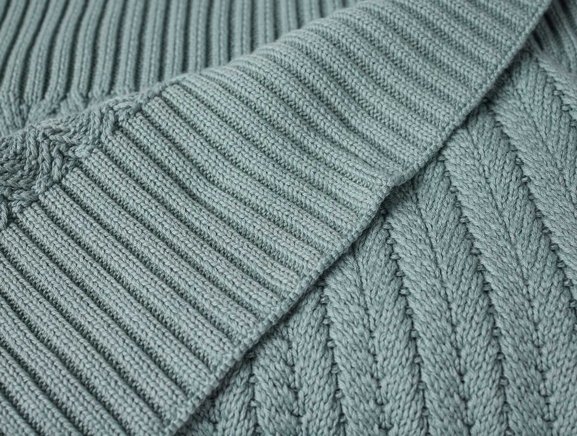 Casa Loma Organic Knit Throw