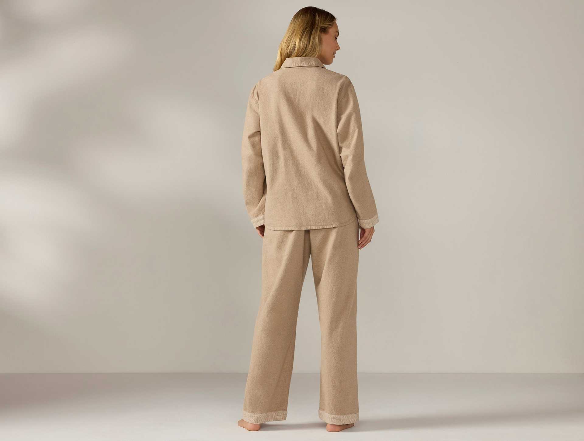 Women's Cloud Brushed Organic Flannel Pajama Set