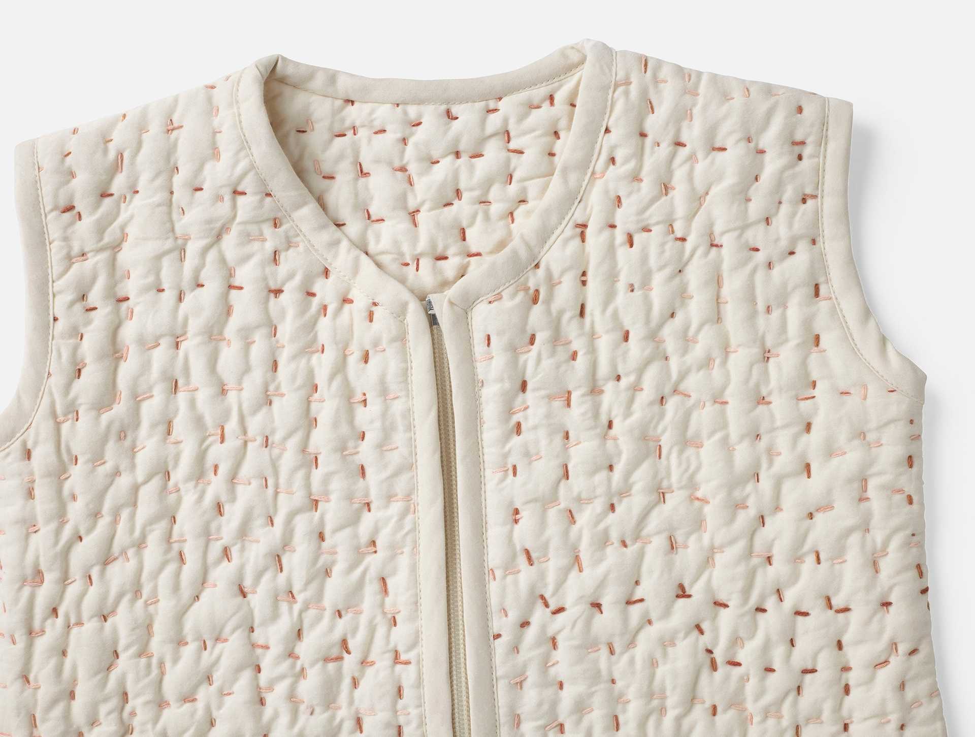 Pebbled Handstitched Organic Snuggle Sack