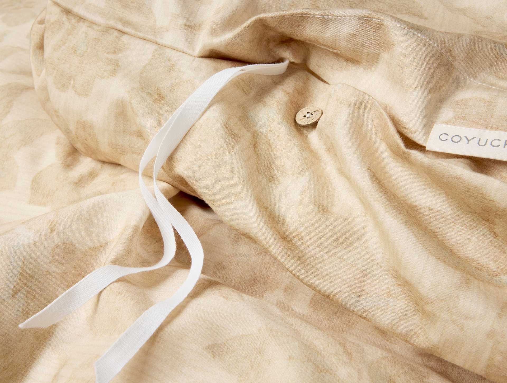 Camellia Organic Print Duvet Cover