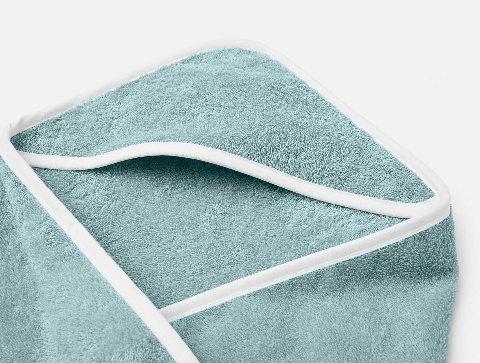 Cloud Loom&trade; Organic Baby Hooded Towel and Bath Mitt Set