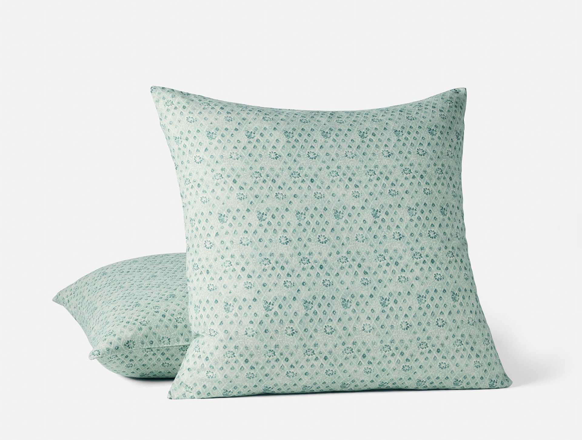 Coral Bell Print Decorative Pillow Cover