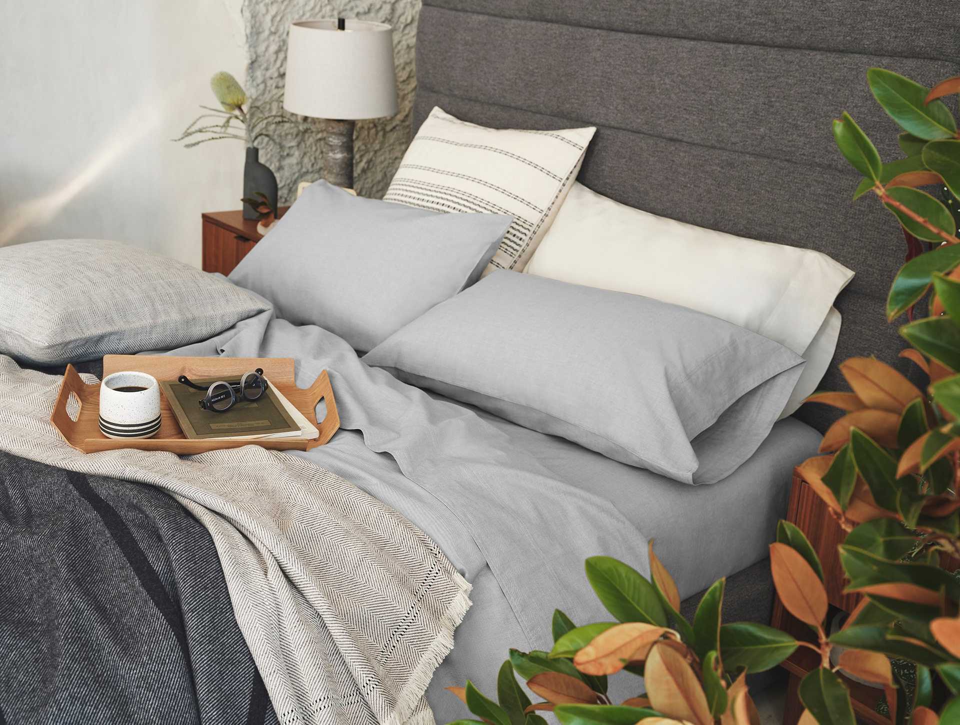 Organic Crinkled Percale&trade; Sheet Set