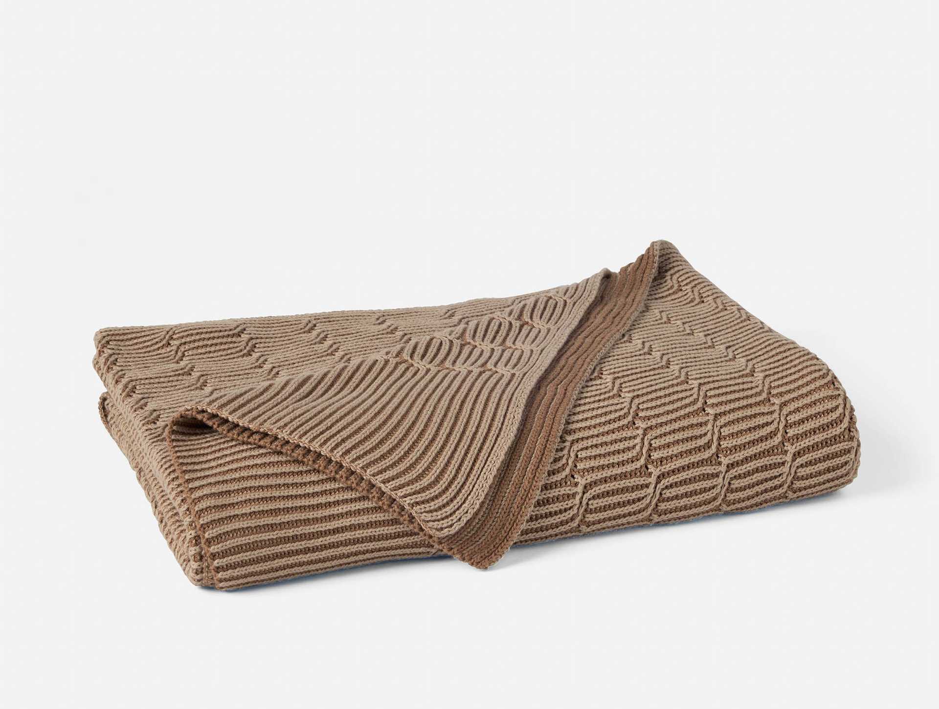 Ivy Organic Knit Throw