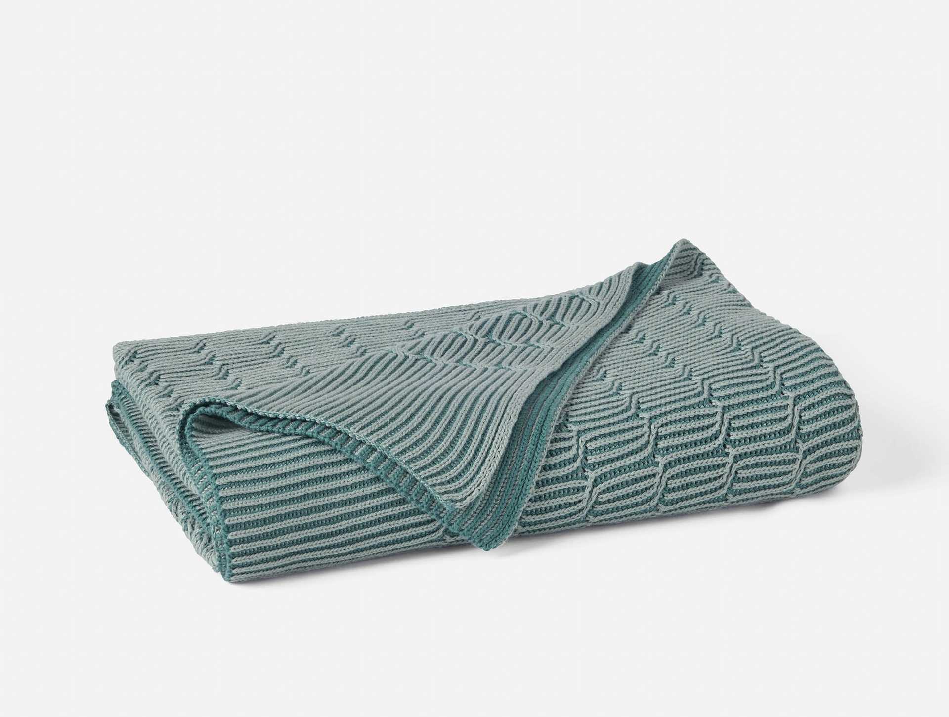 Ivy Organic Knit Throw