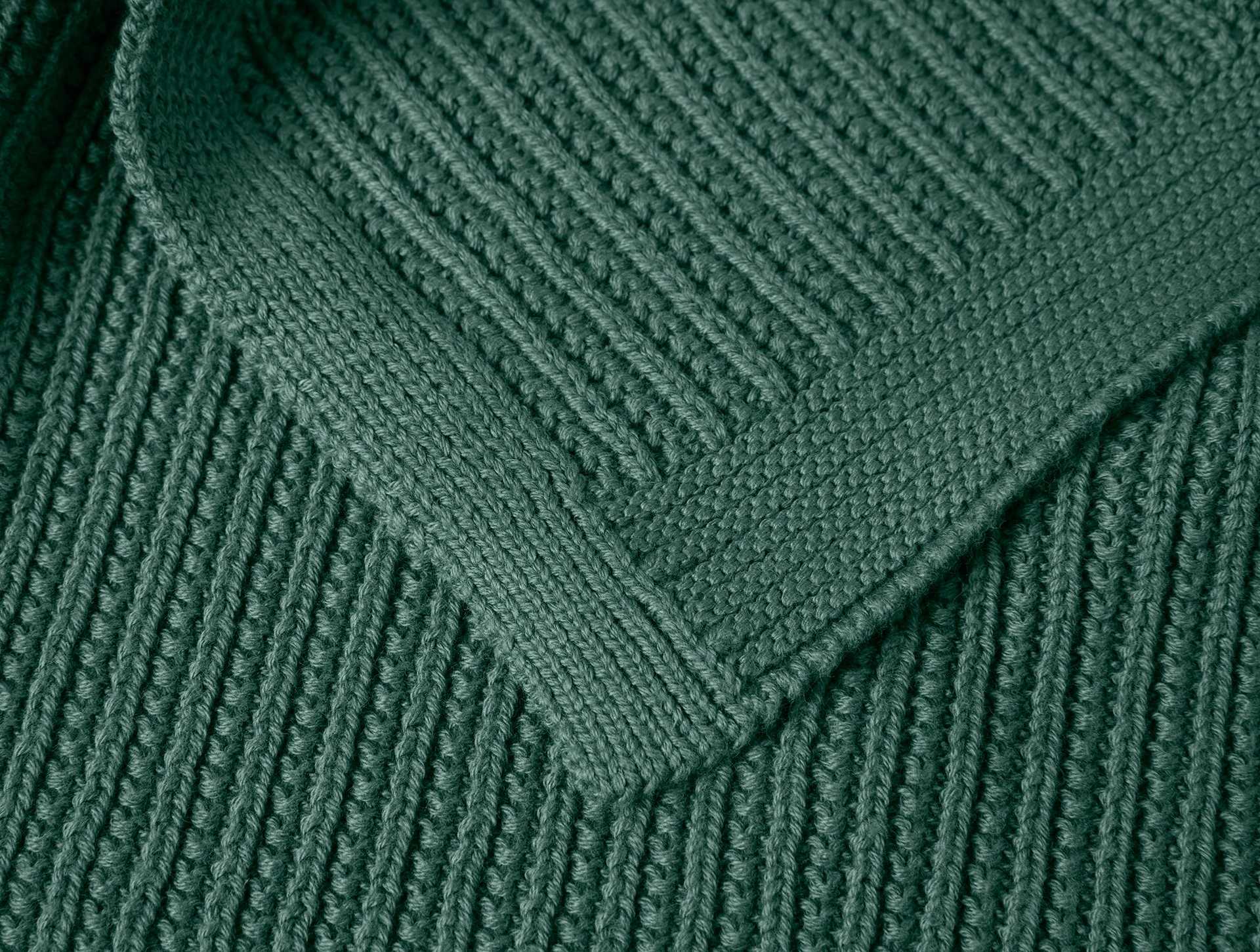 Linea Organic Knit Throw
