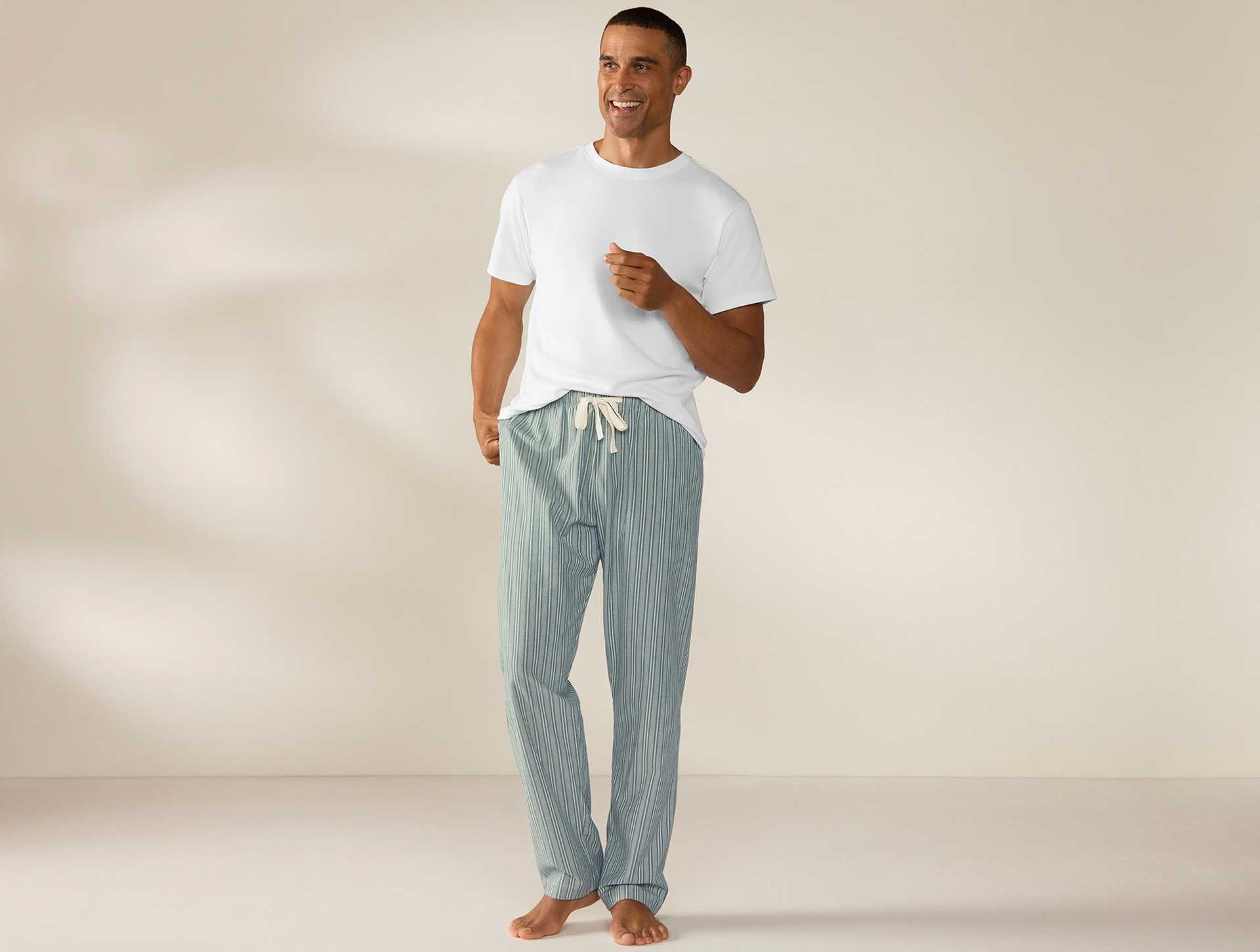 Men's Organic Crinkled Pajama Pants