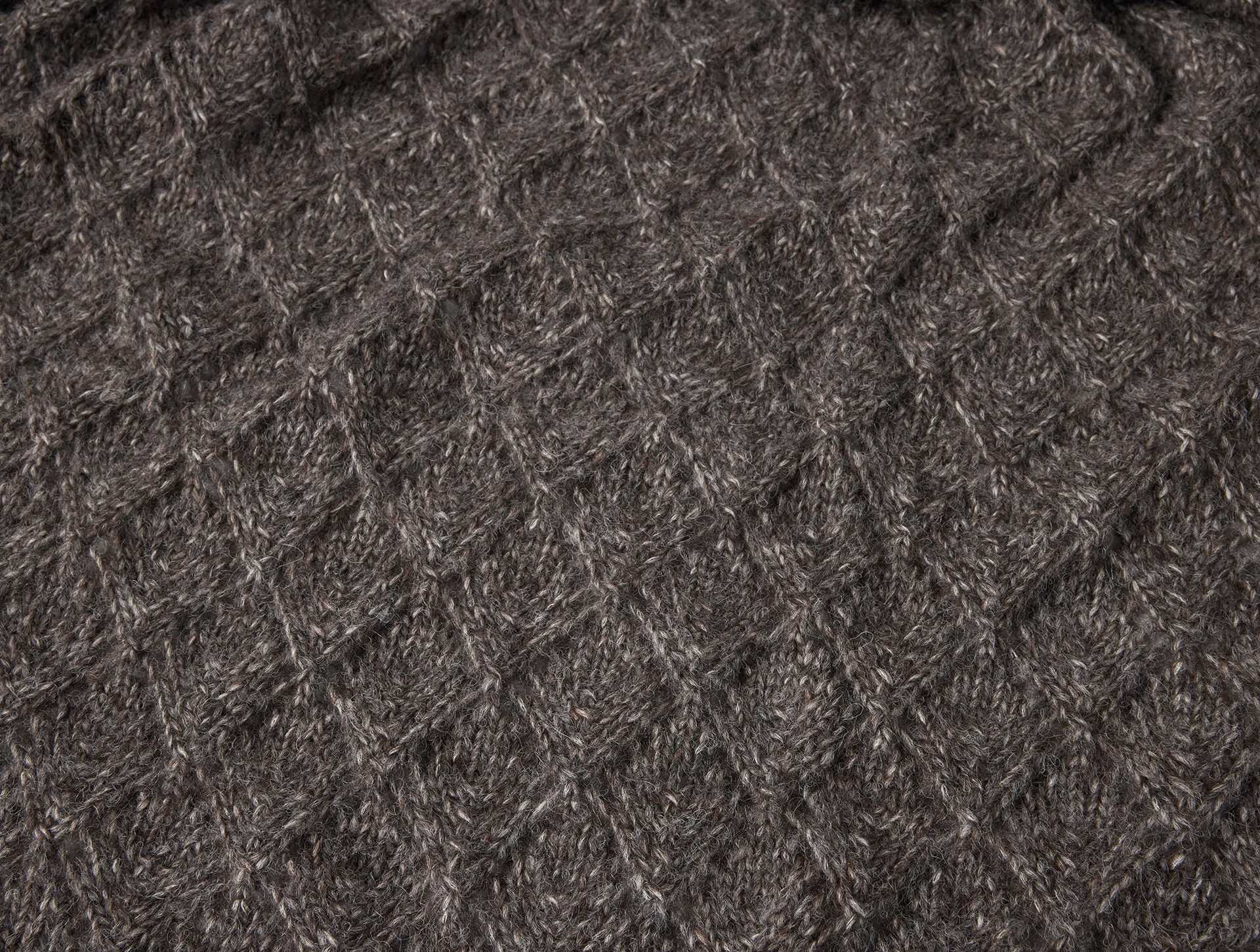 Paracas Alpaca Cotton Knit Throw