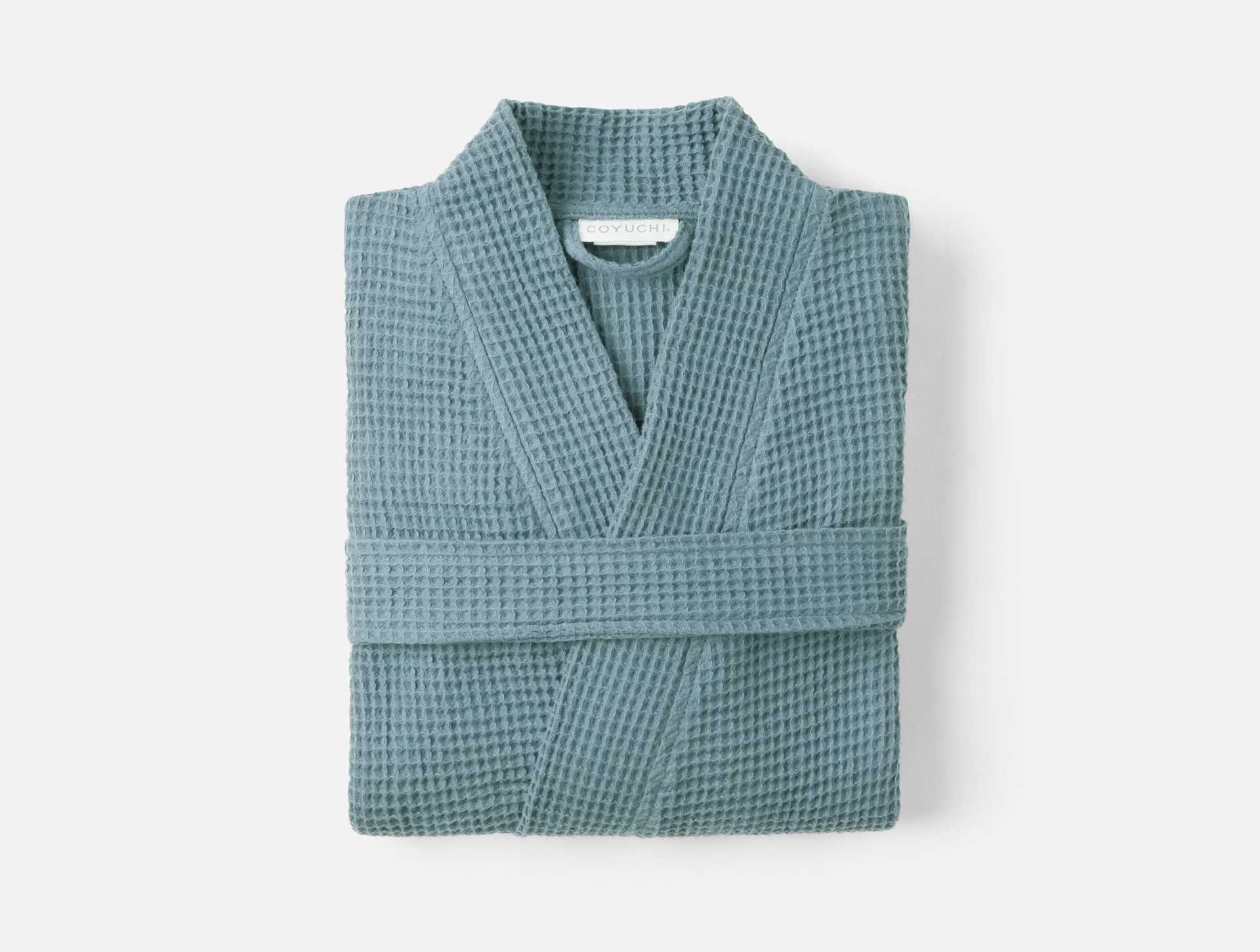 Unisex Organic Waffle Robe