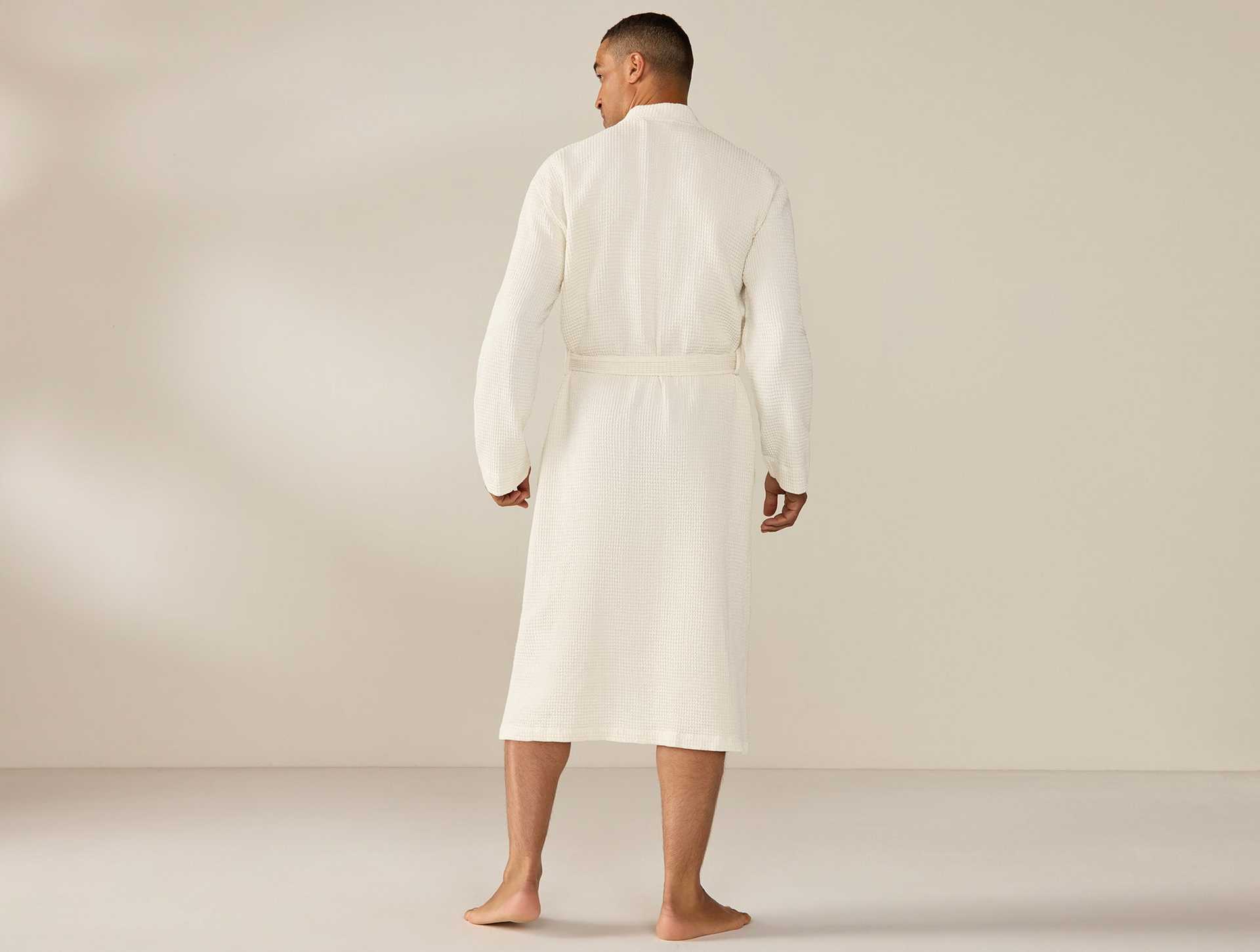 Unisex Organic Waffle Robe