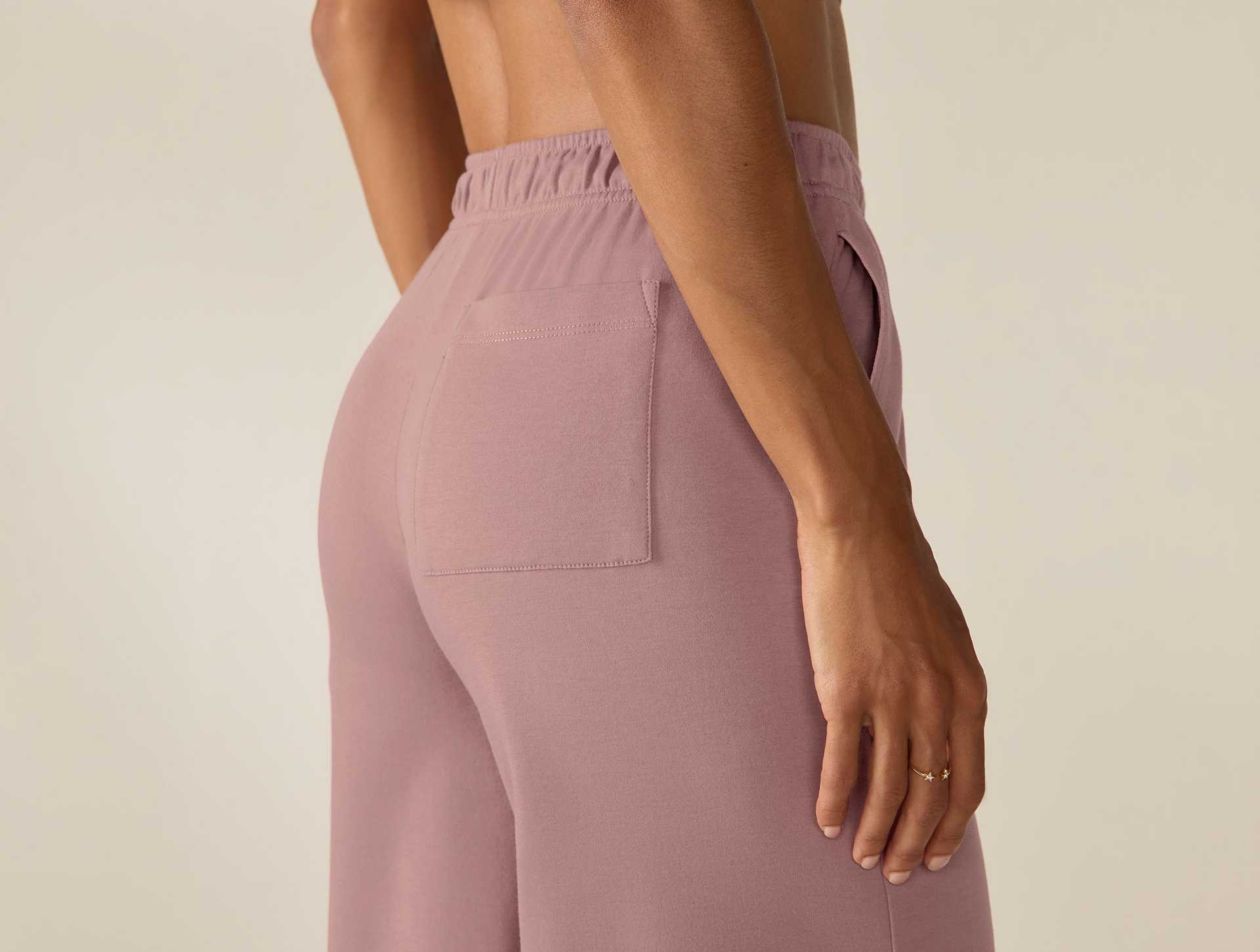 Women's Pima Organic Knit Wide Leg Pant
