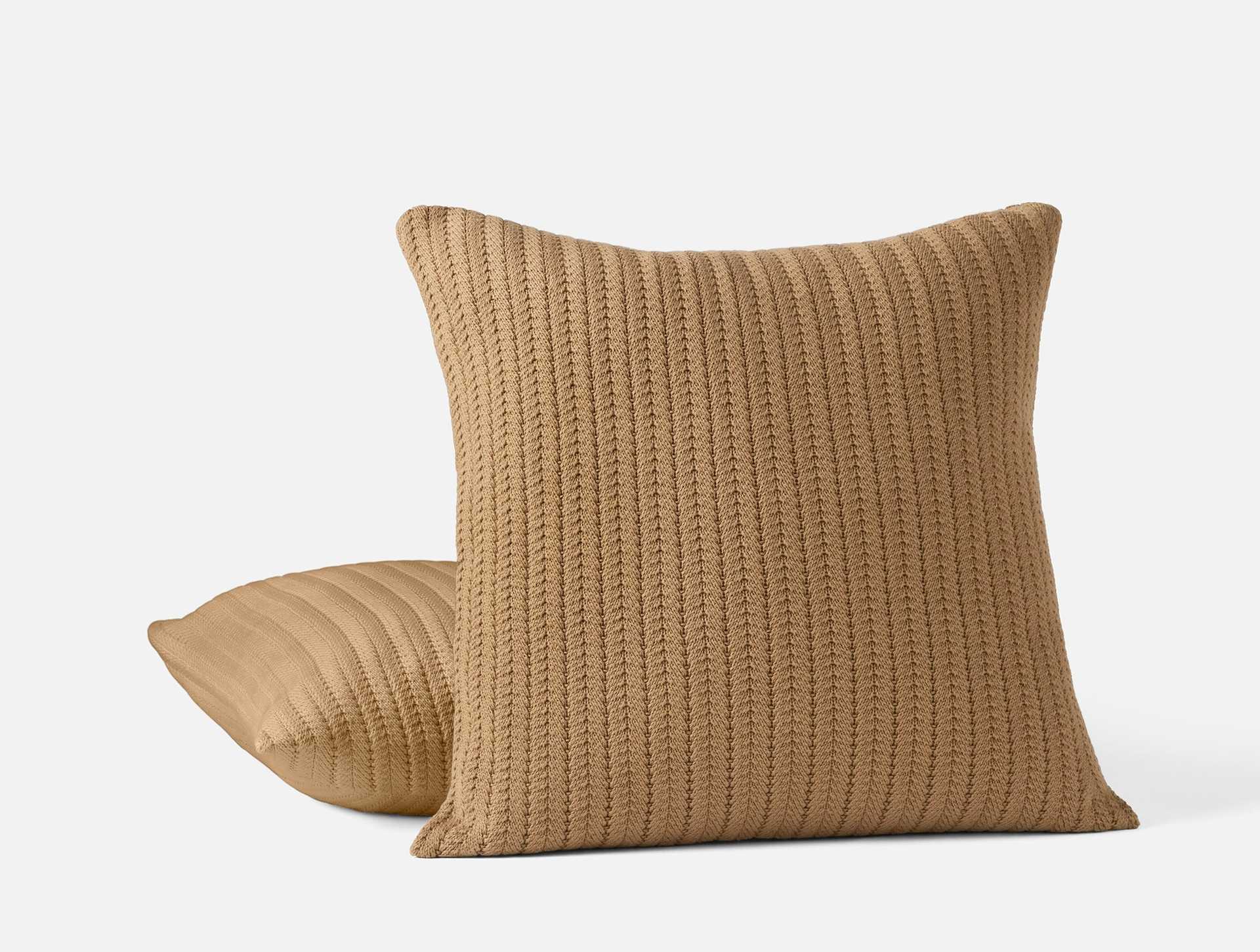 Casa Loma Organic Knit Decorative Pillow Cover