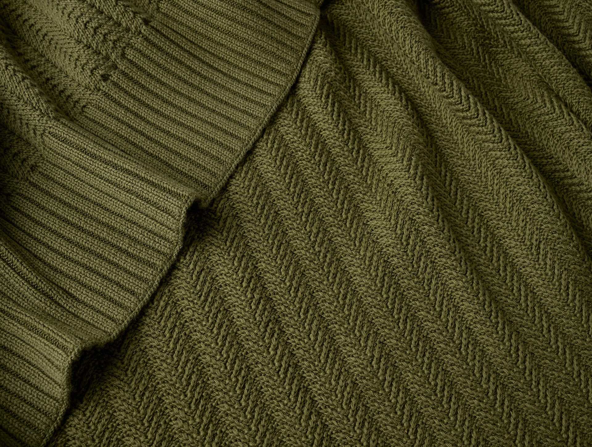 Casa Loma Organic Knit Throw