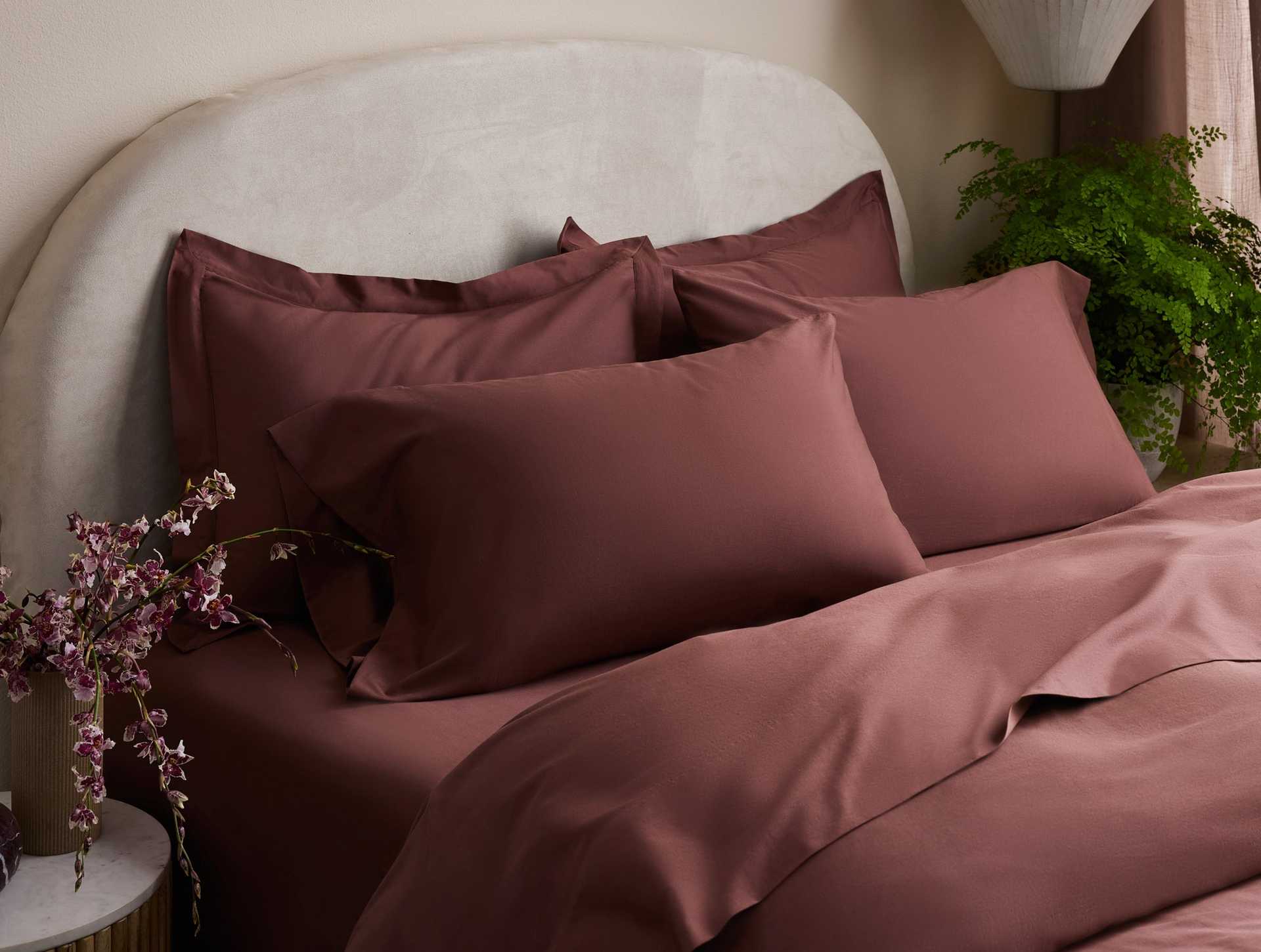 Cloud Soft Organic Sateen Fitted Sheet