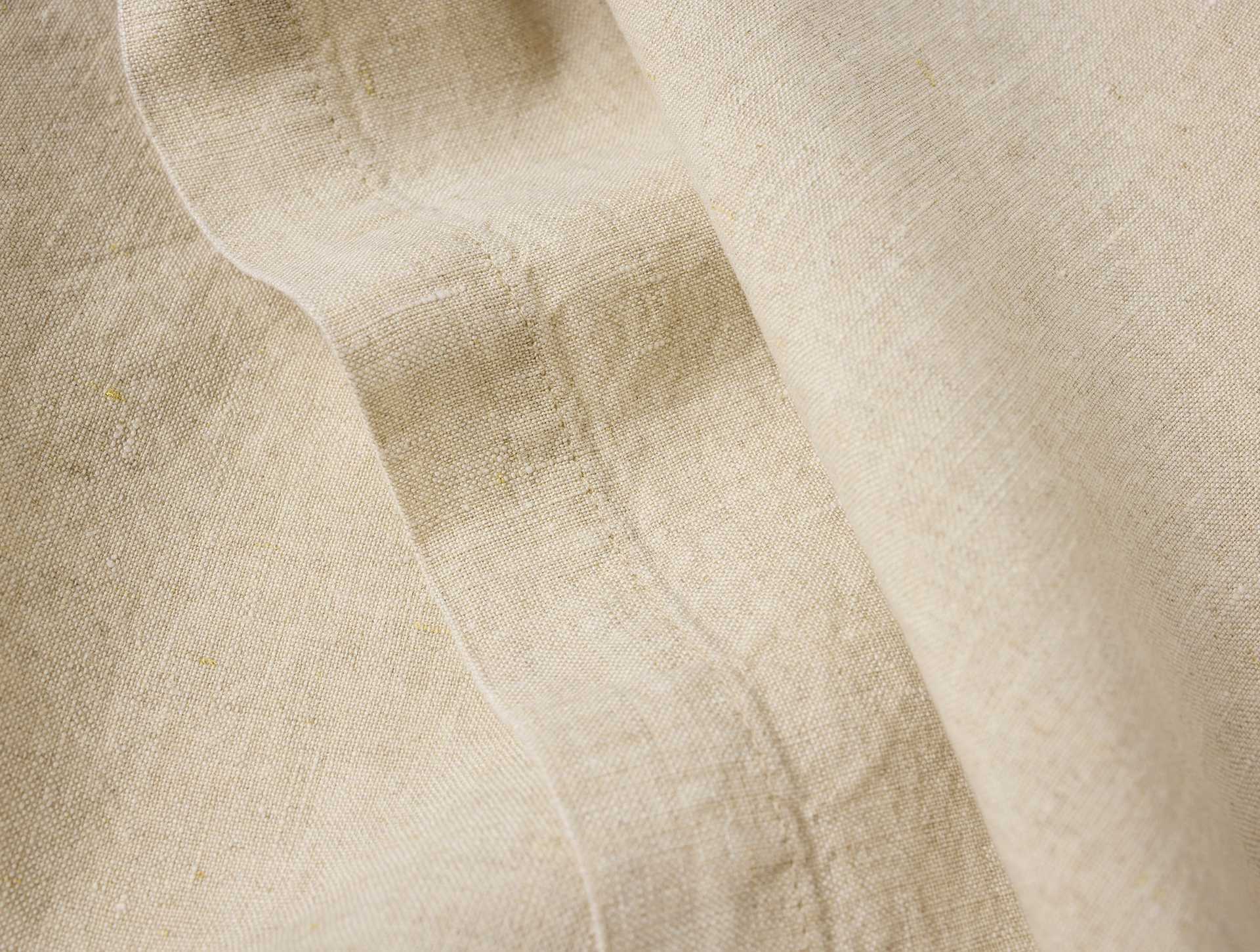 Embroidered Organic Linen Napkins