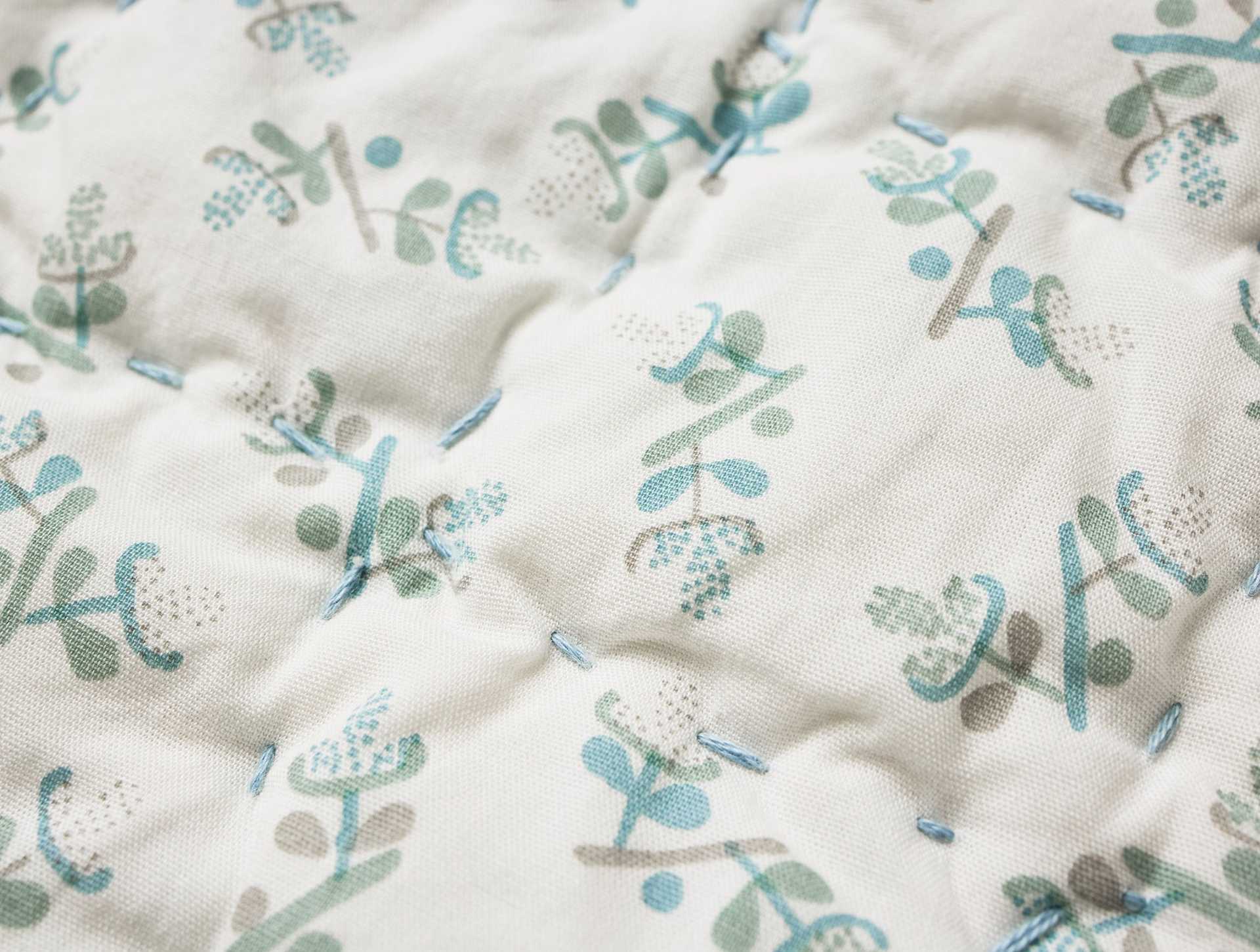 Printed Handstitched Organic Snuggle Sack