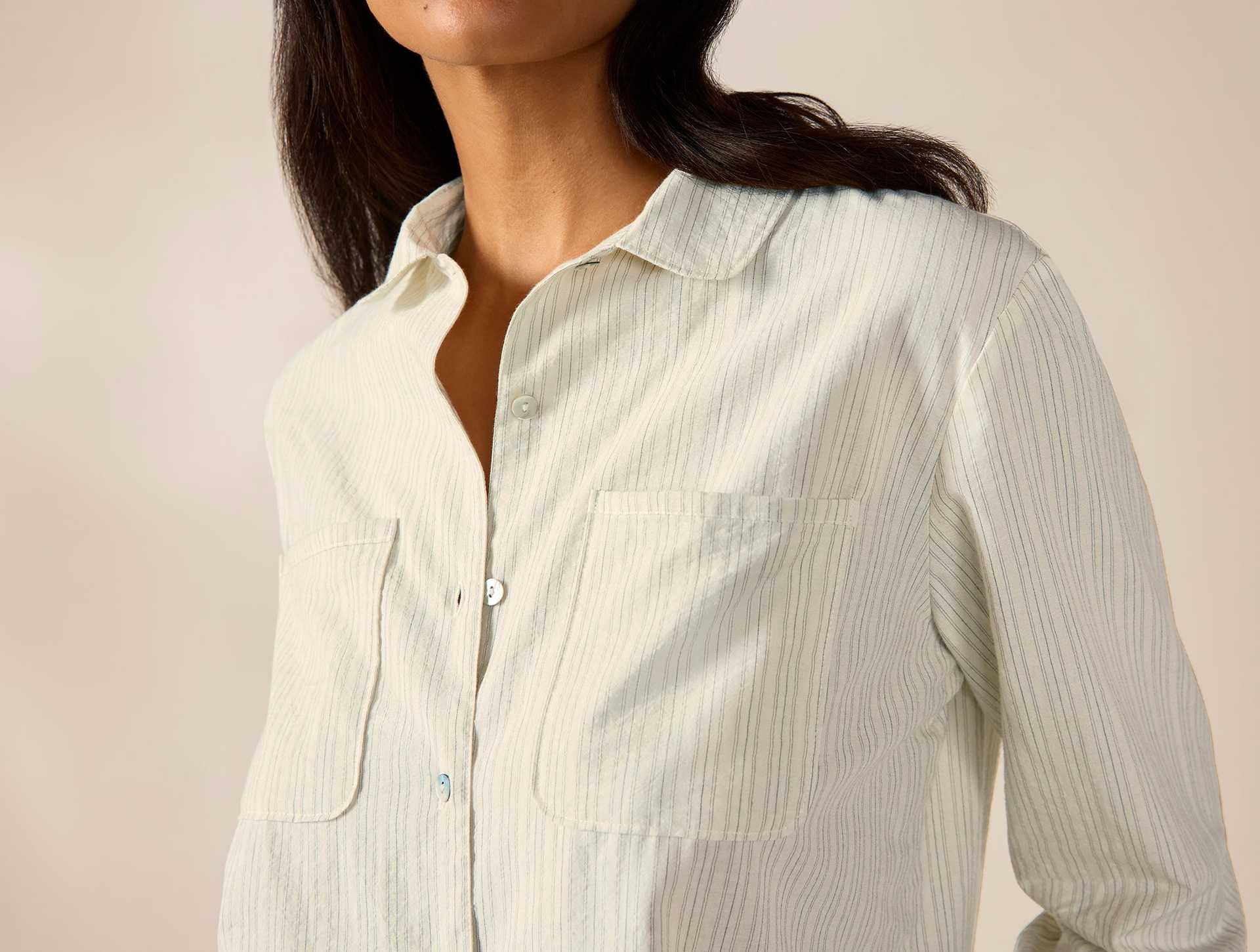 Women's Isla Organic Cotton Long Sleeve Pajama Set