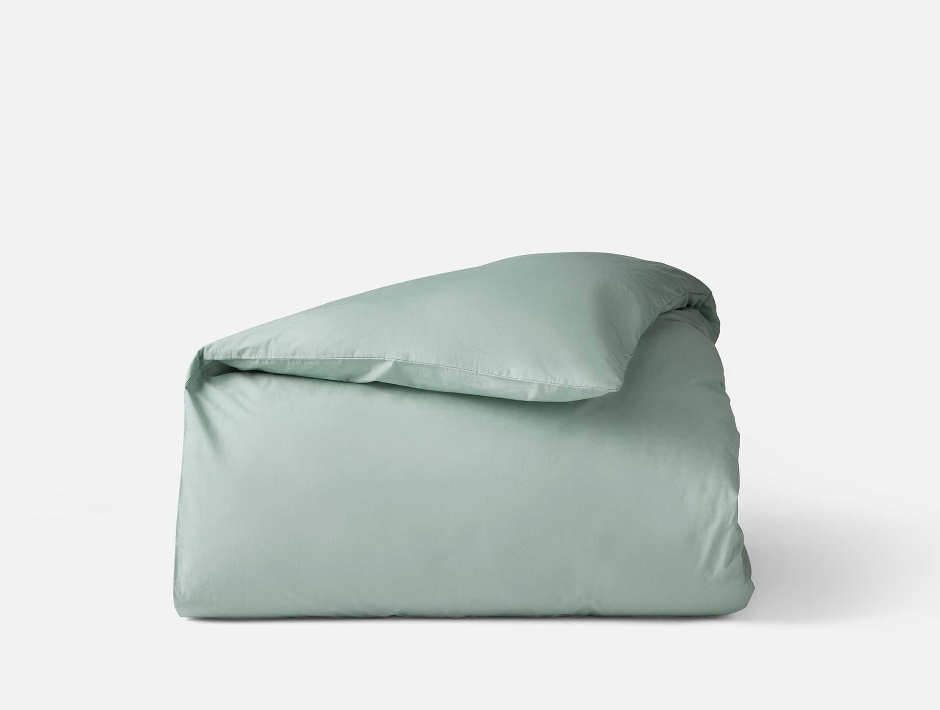 Refined Organic Percale Duvet Cover