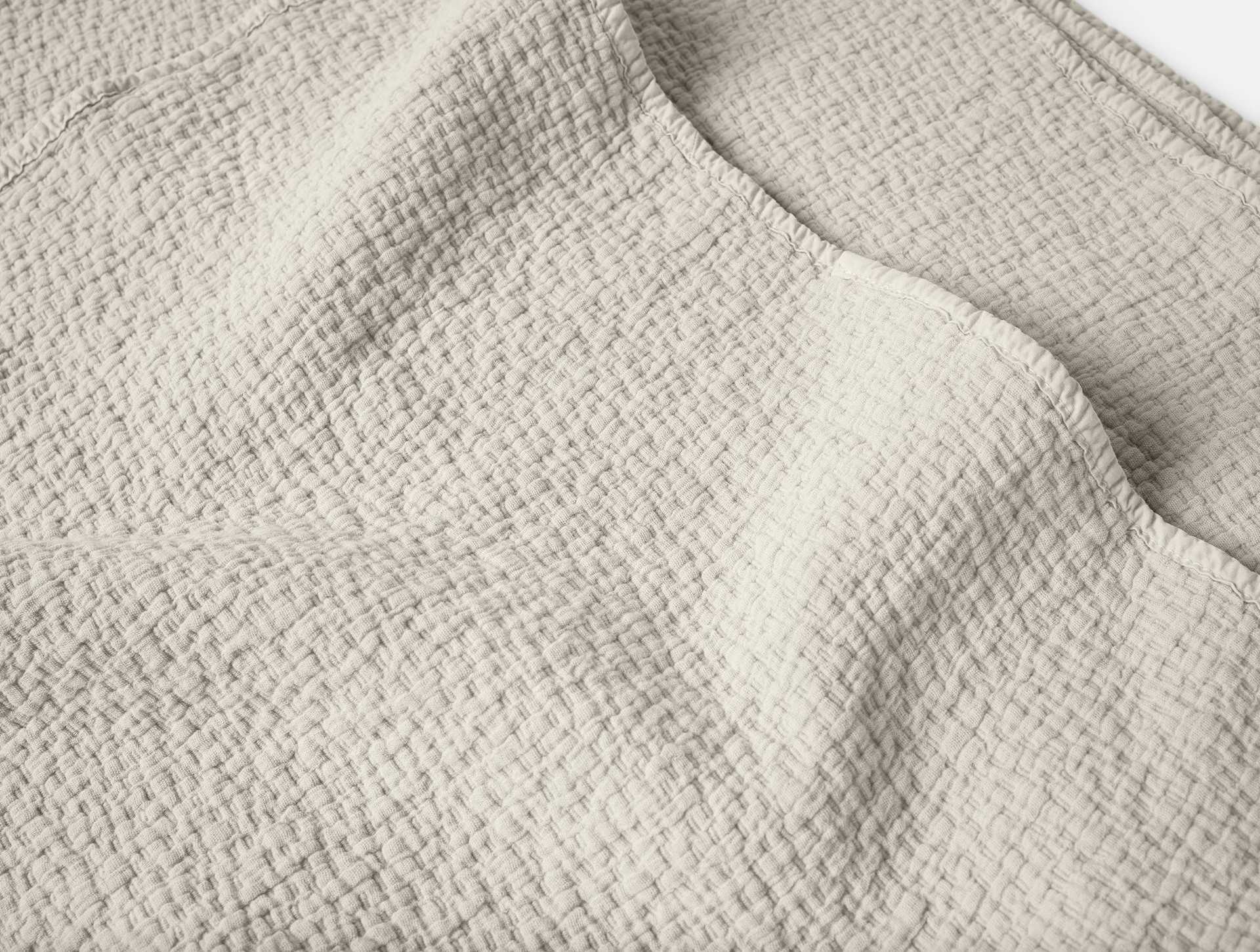 Cascade Organic Matelasse Coverlet