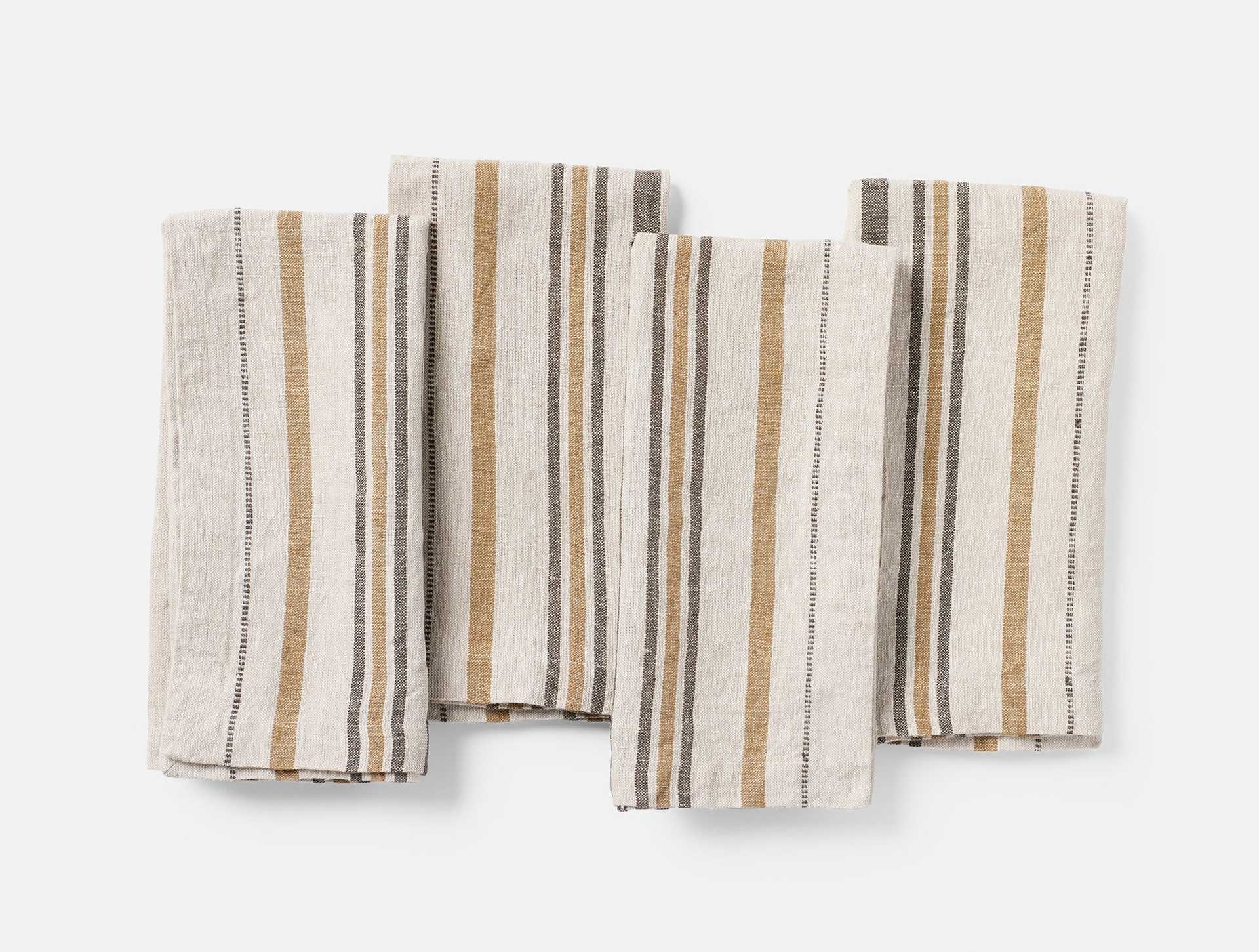 Mojave Organic Linen Napkins, Set of 4