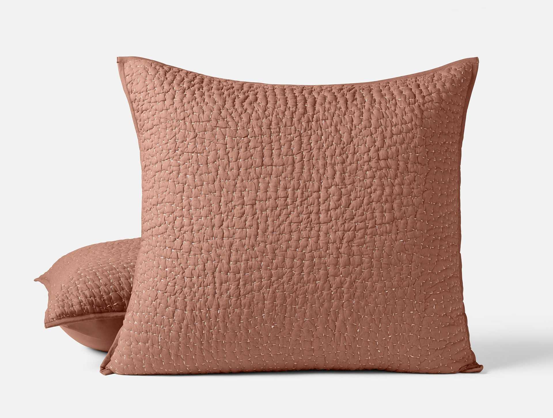 Pebbled Handstitched Organic Sham