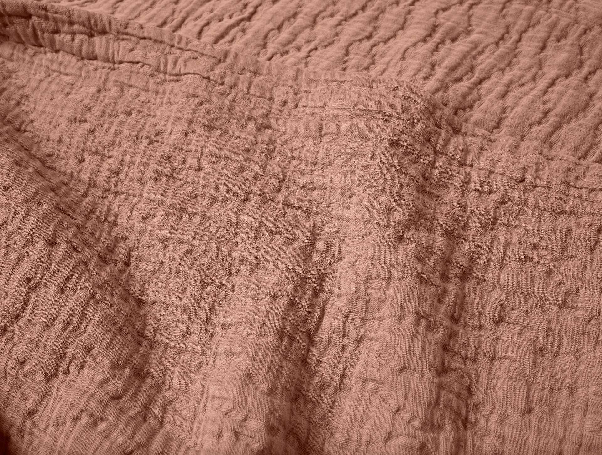 Pescadero Organic Matelasse Coverlet