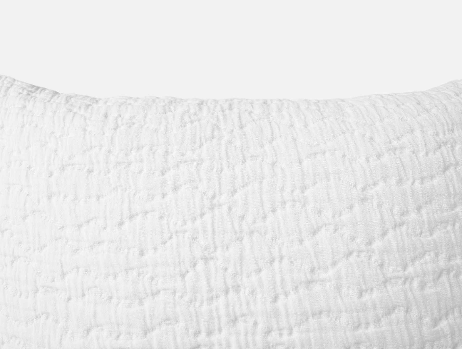 Pescadero Matelasse Organic Sham