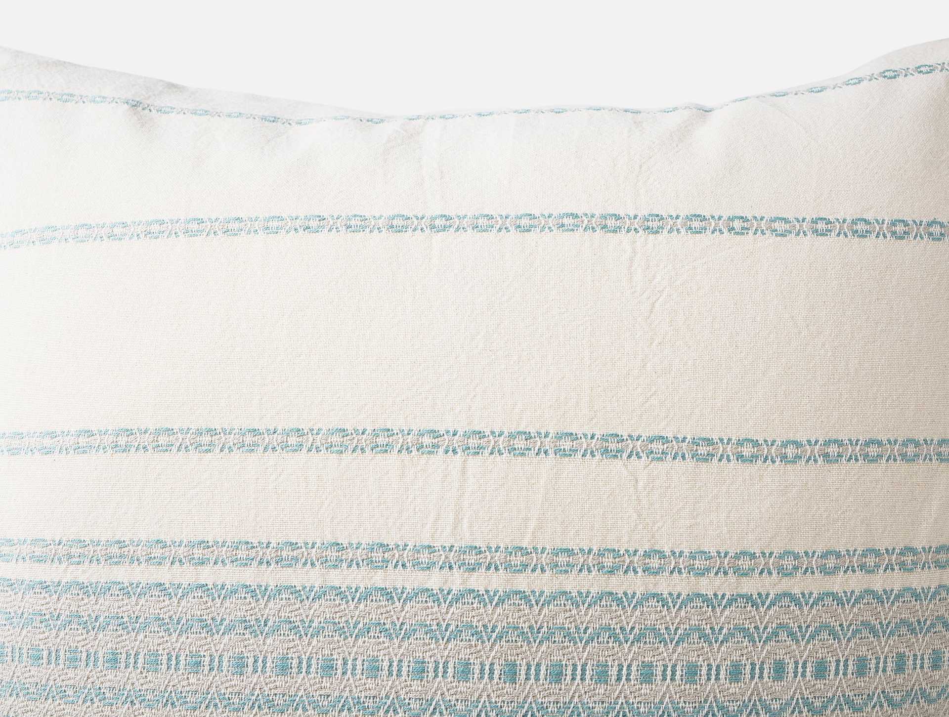 Rippled Stripe Organic Sham