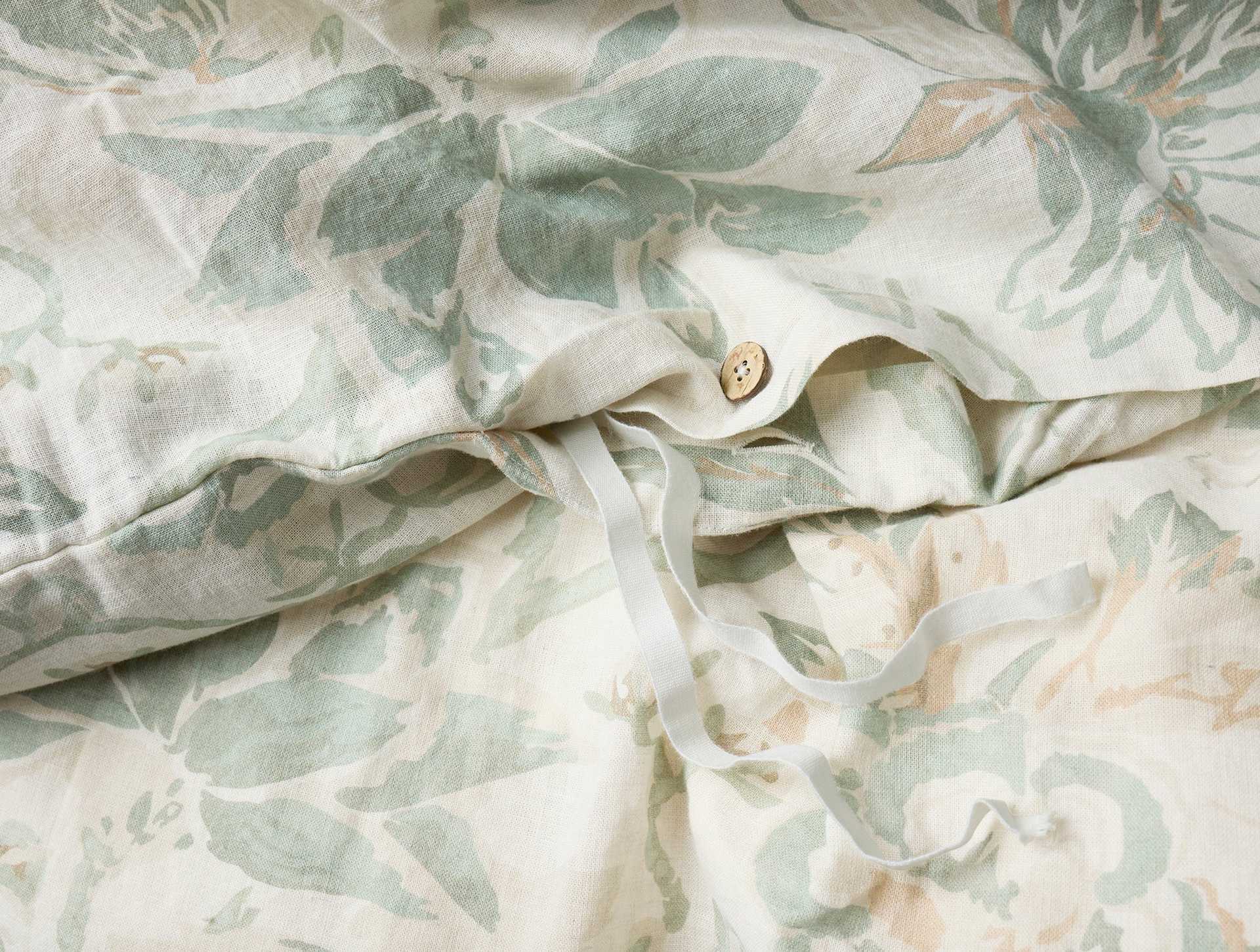 Sea Bloom Print Duvet Cover